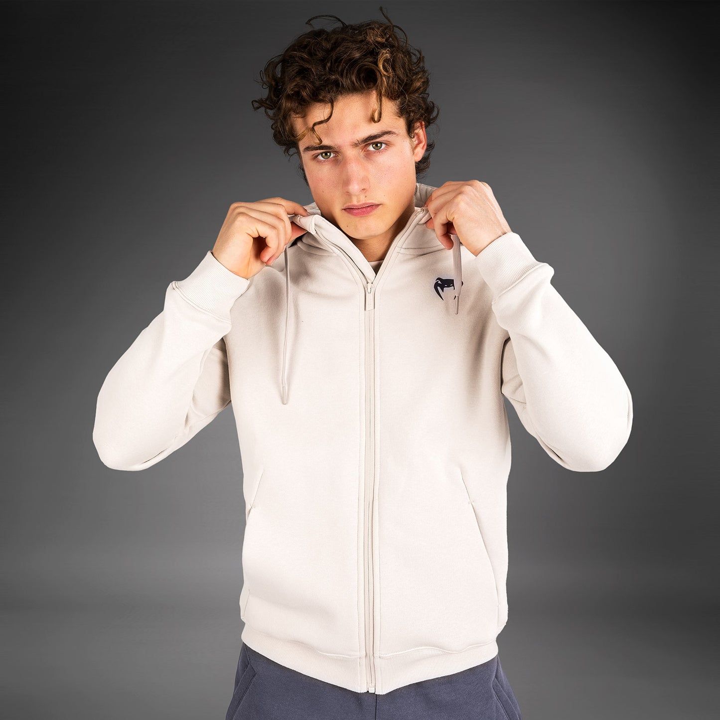 Venum Strikeland Sudadera con capucha y cremallera - Gris