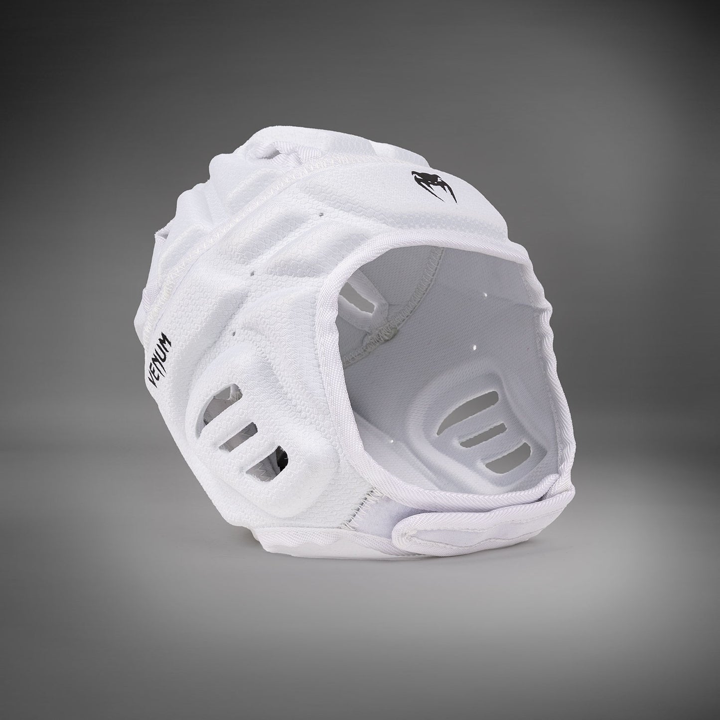 Venum Elite Casco Softshell Protect – Blanco/Negro