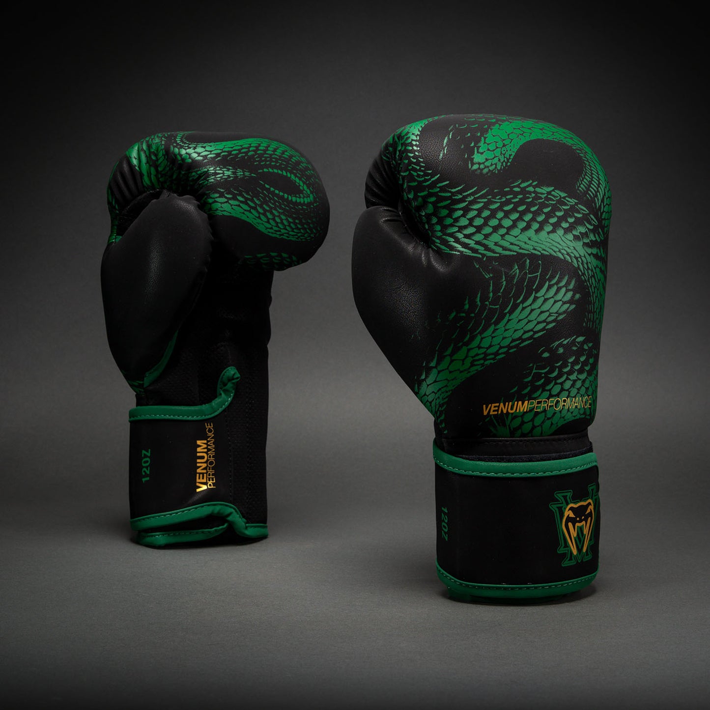 Venum Matupa Guantes de Boxeo - Negro/Verde/Oro