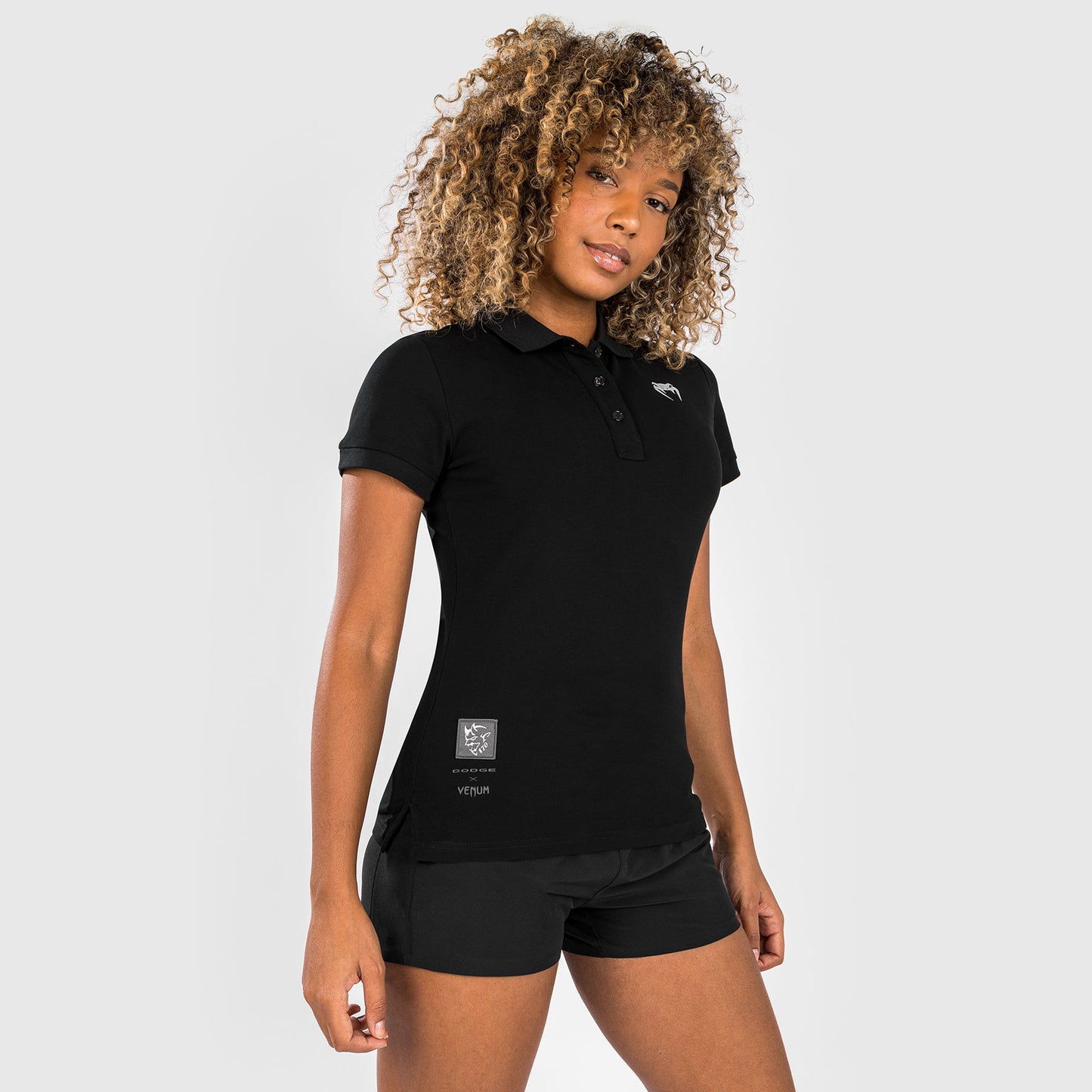 Venum x Dodge Demon 170 Polo de mujer - Negro