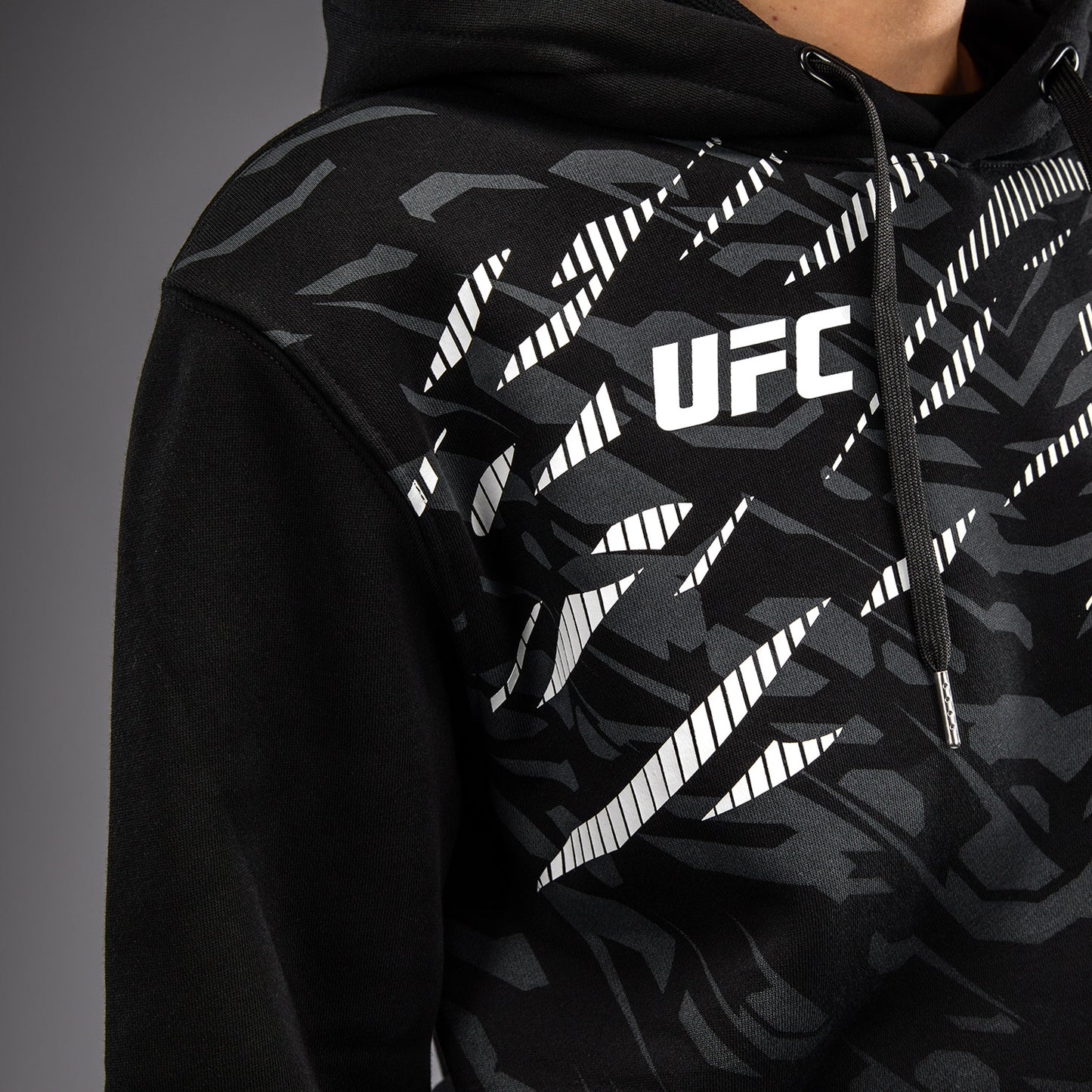 UFC Fusion by Venum Replica Sudadera con Capucha para Mujer - Negro