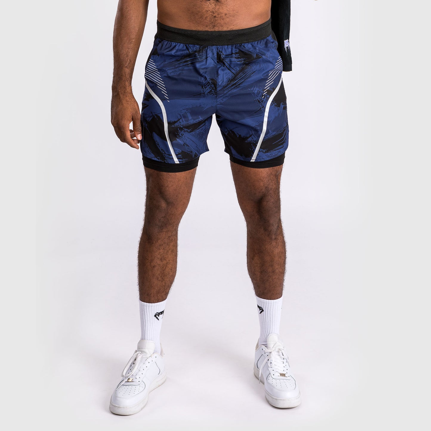 Venum Electron 3.0 Pantalón corto de entrenamiento - Azul marino