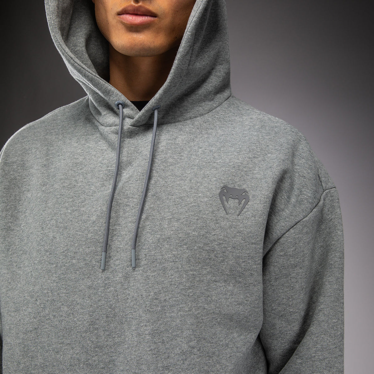 Venum Divide Winter Sudadera con Capucha - Gris Jaspeado