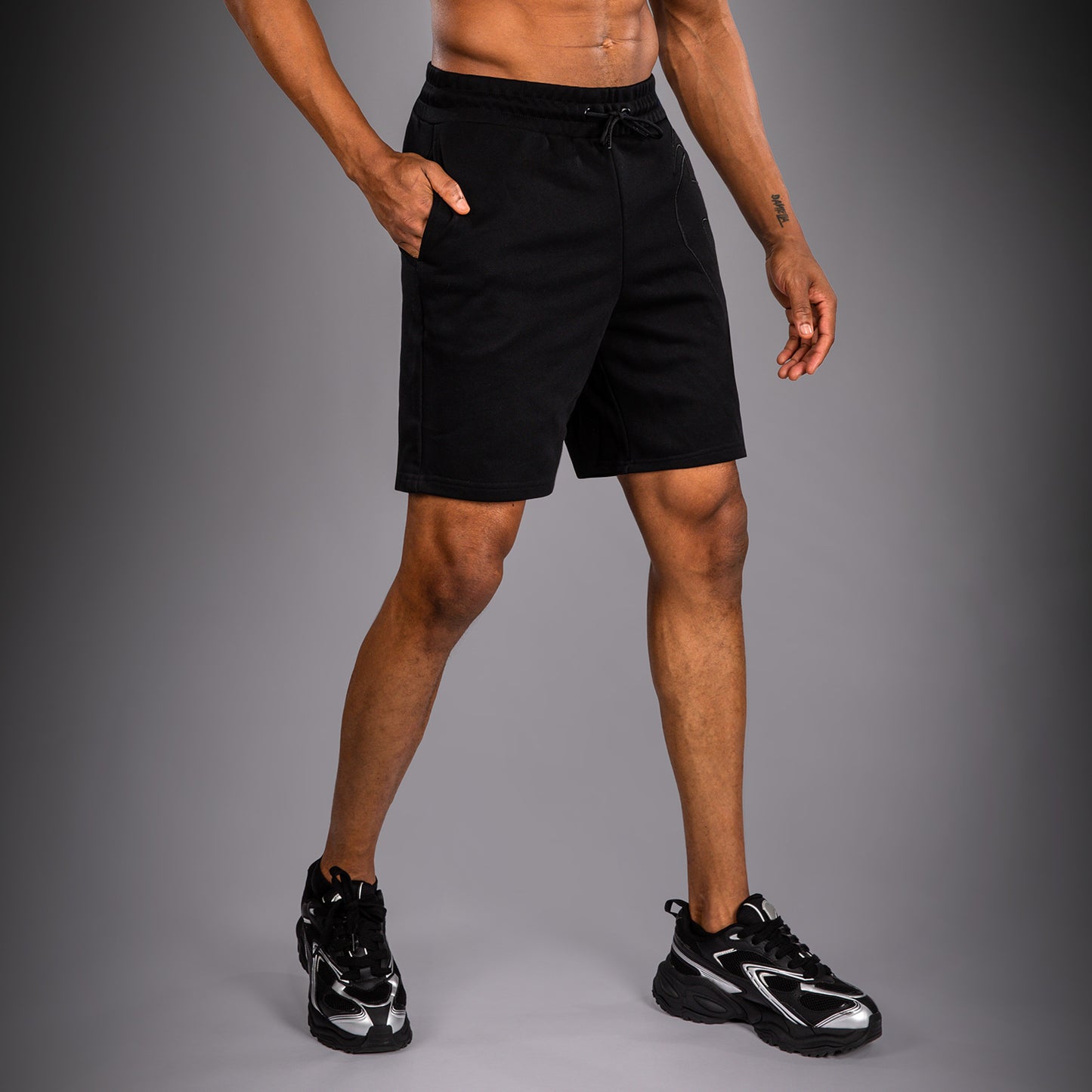 Venum Giant 3D Short de Algodón – Negro