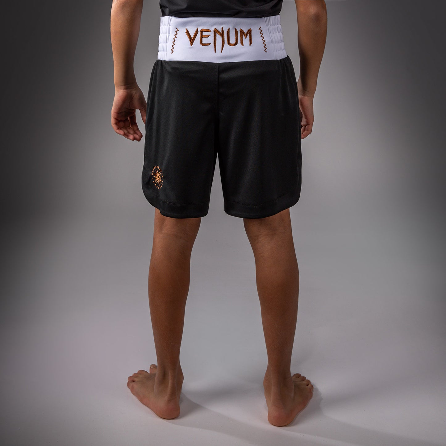 Venum Classic Short de Boxeo Para Niños – Negro/Oro
