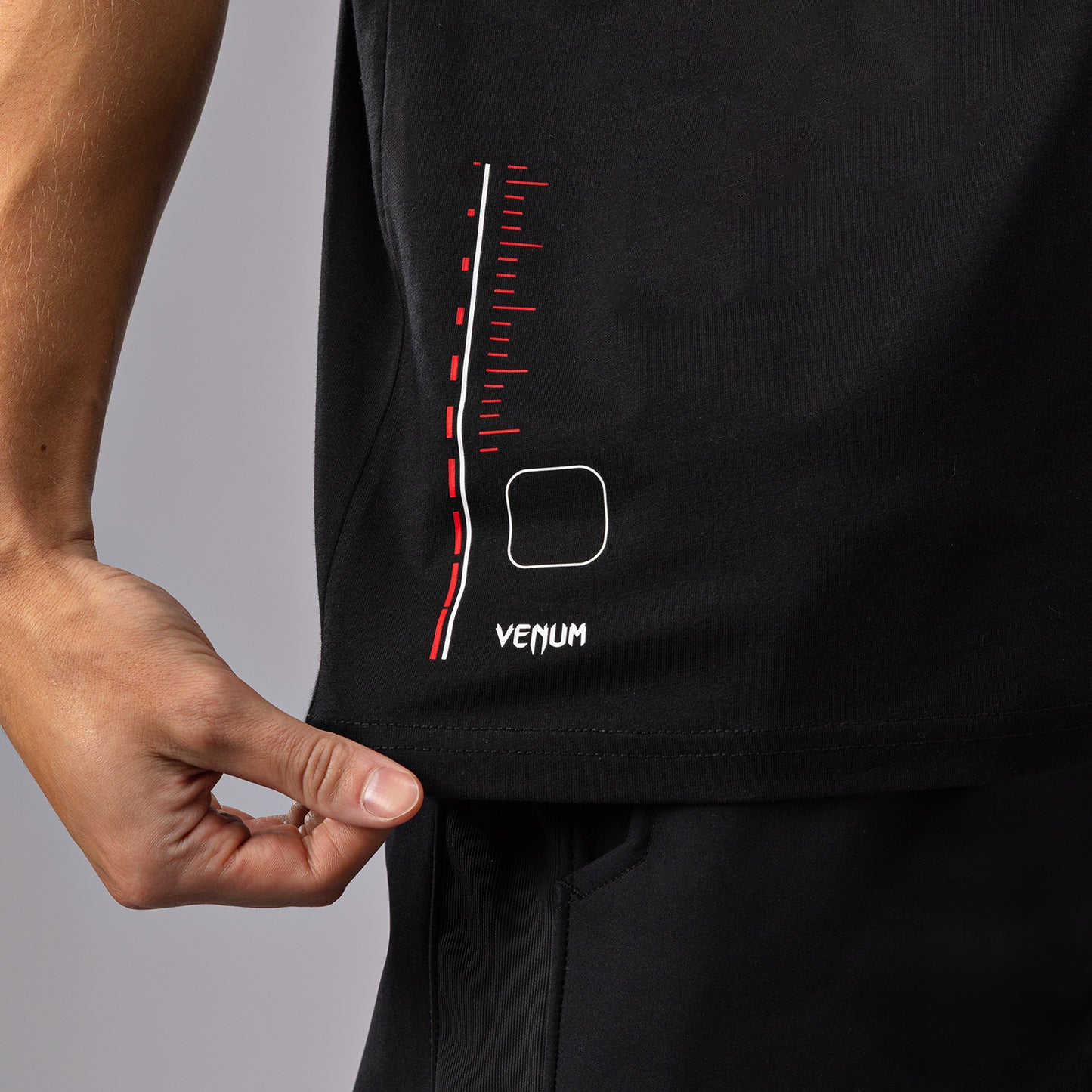 Venum Tactical XT Camiseta - Negro/Rojo