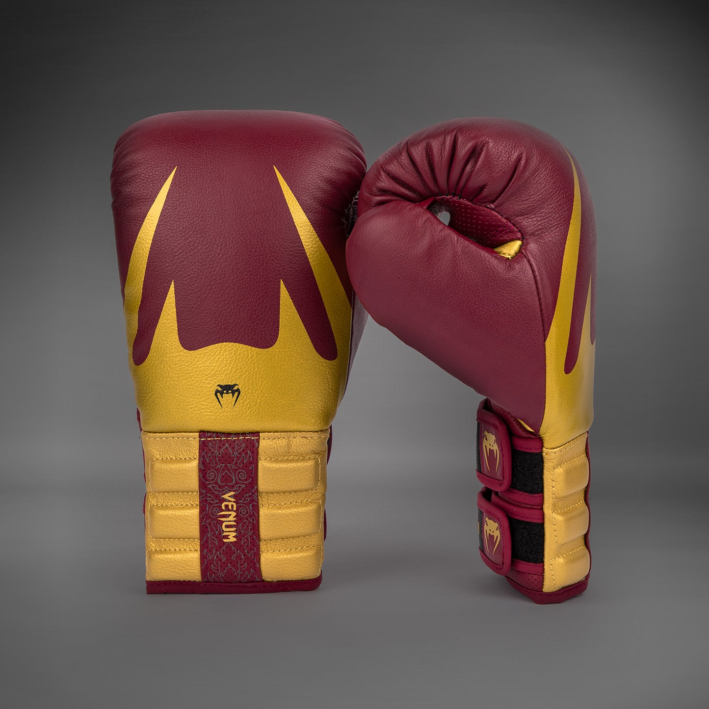 Venum Reverso Guantes de Boxeo - Rojo Cereza/Dorado