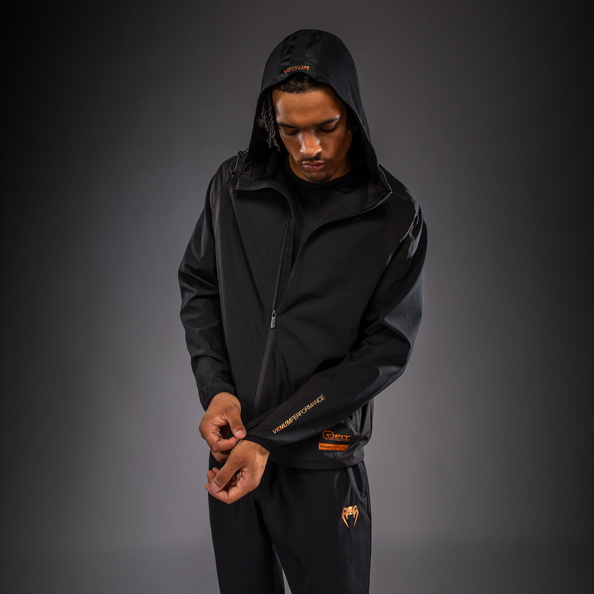 Venum G-Fit Revolution Chaqueta de chándal - Negro/Cobre