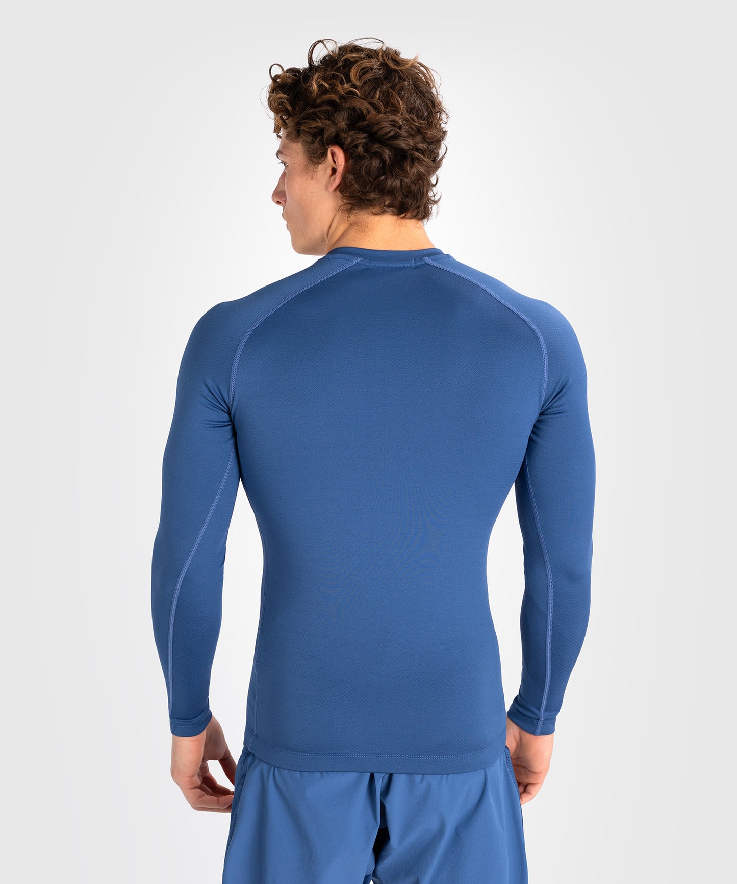 Venum Contender Lycra de manga larga para hombre - Azul