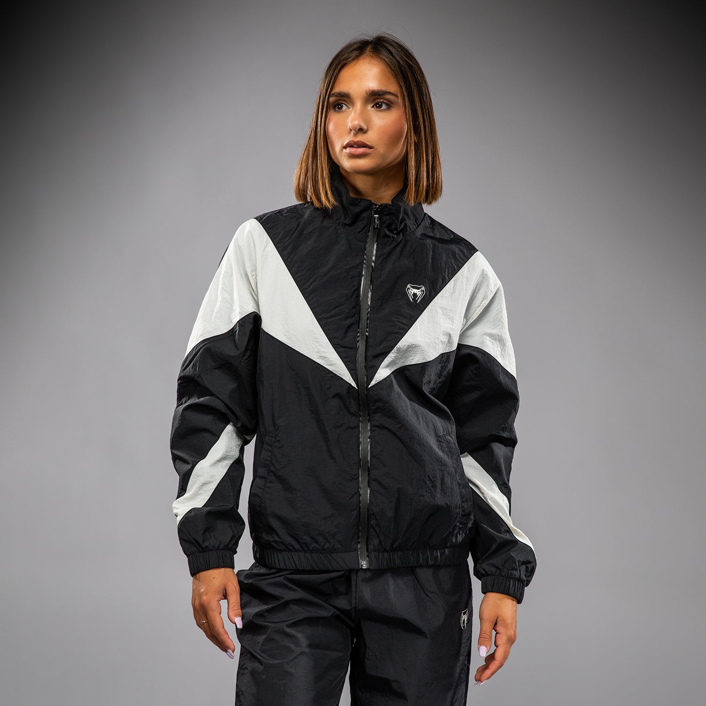 Venum Vectra Chaqueta de Chándal para Mujer - Negro/Blanco