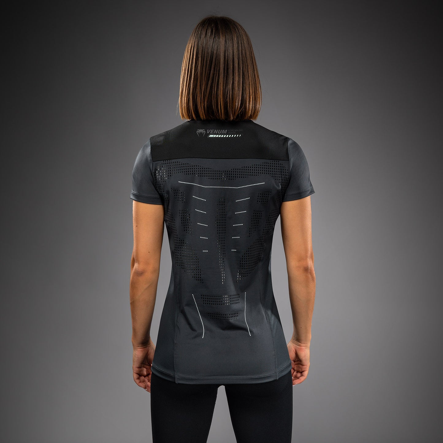 Venum Technical 3.0 Camiseta Dry Tech para Mujeres - Storm Grey