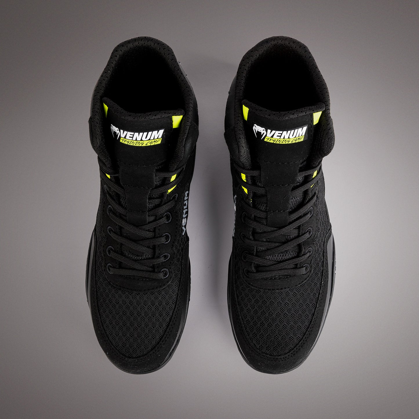 Venum Training Camp 4.0 Zapatillas de lucha Elite - Negro/Verde neón