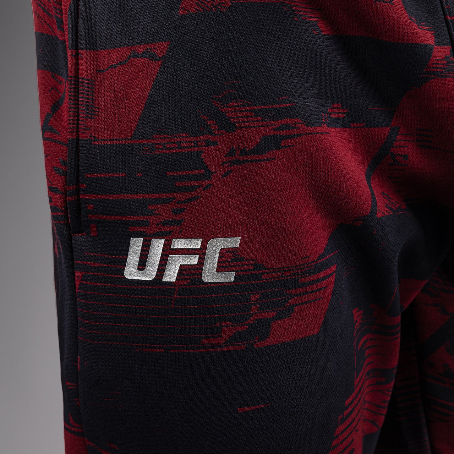 UFC Zenith by Venum Authentic Fight Week Pantalón Hombre - Azul marino/Burdeos/Plateado