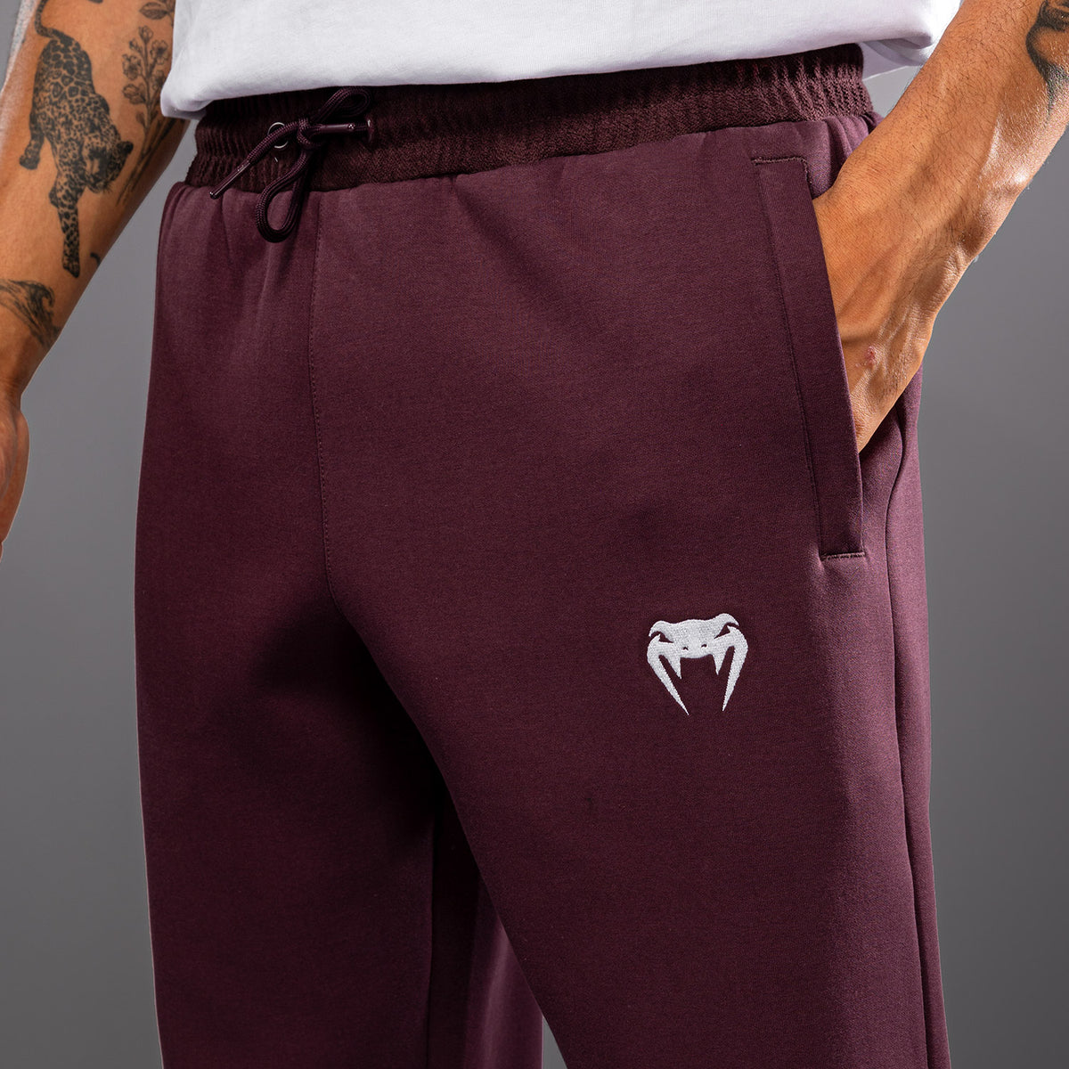 Venum Attack Fleece & Weave Pantalón de chándal - Burdeos