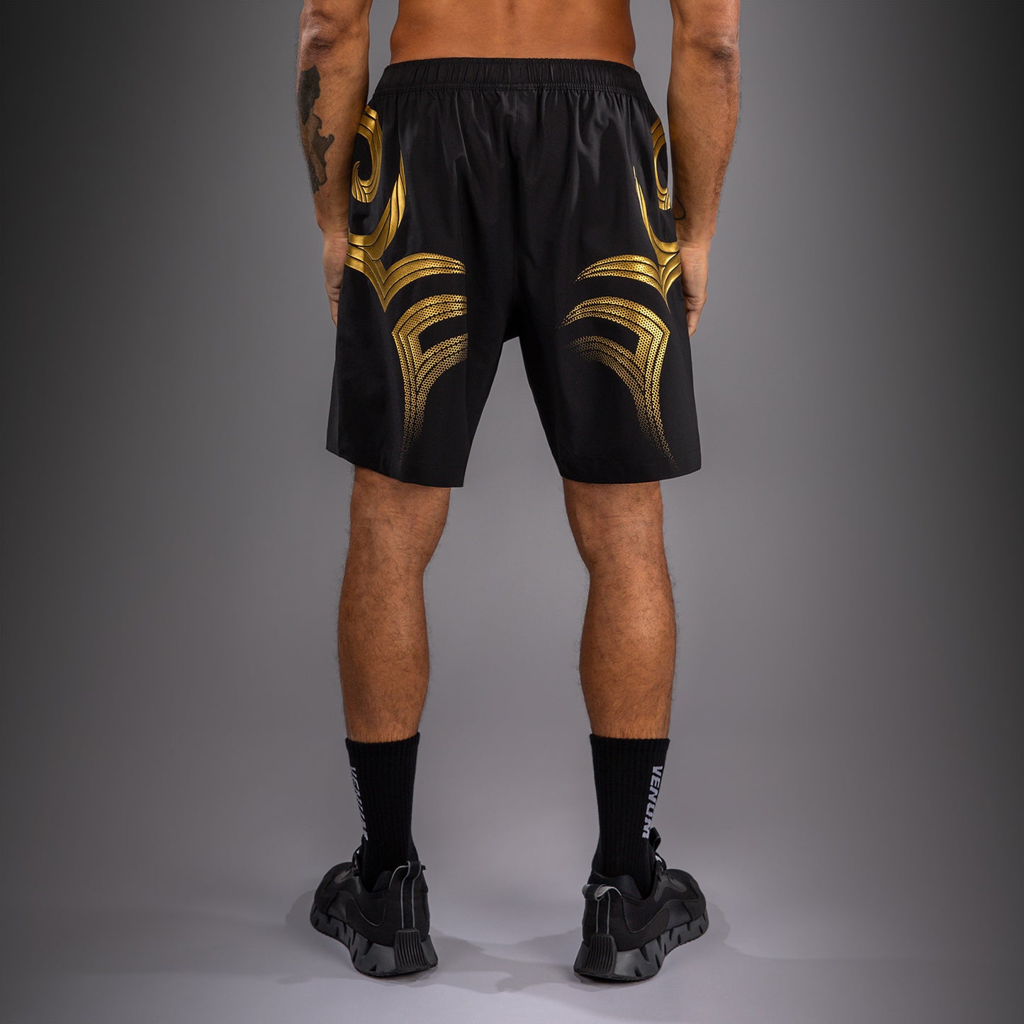 Venum x Mike Tyson Tiger Pantalón Corto de Entrenamiento Tiger - Negro/Oro
