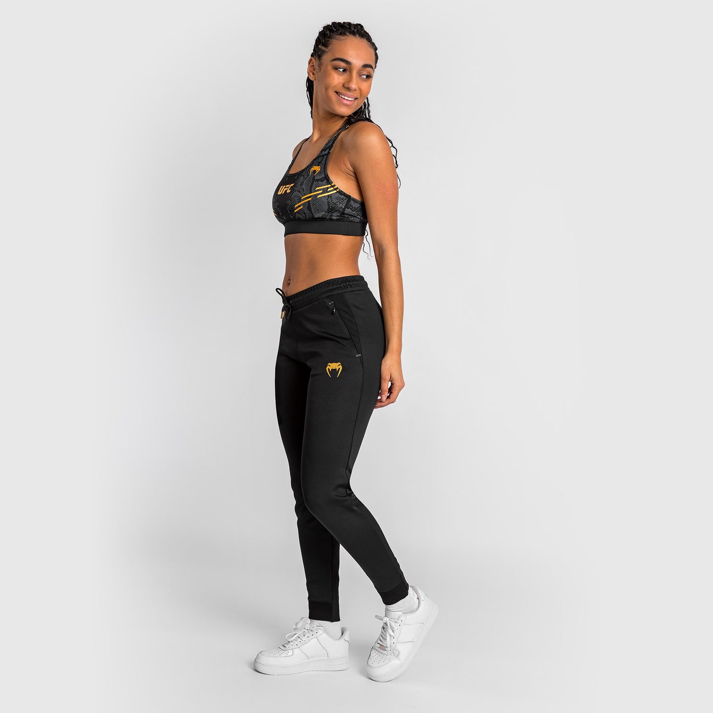 UFC Adrenaline by Venum Authentic Fight Night Pantalón Walkout para Mujer - Champion