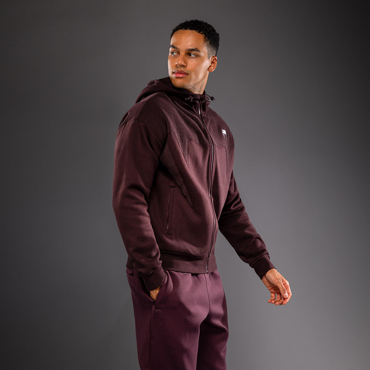 Venum Attack Fleece & Weave Chaqueta de chándal - Burdeos