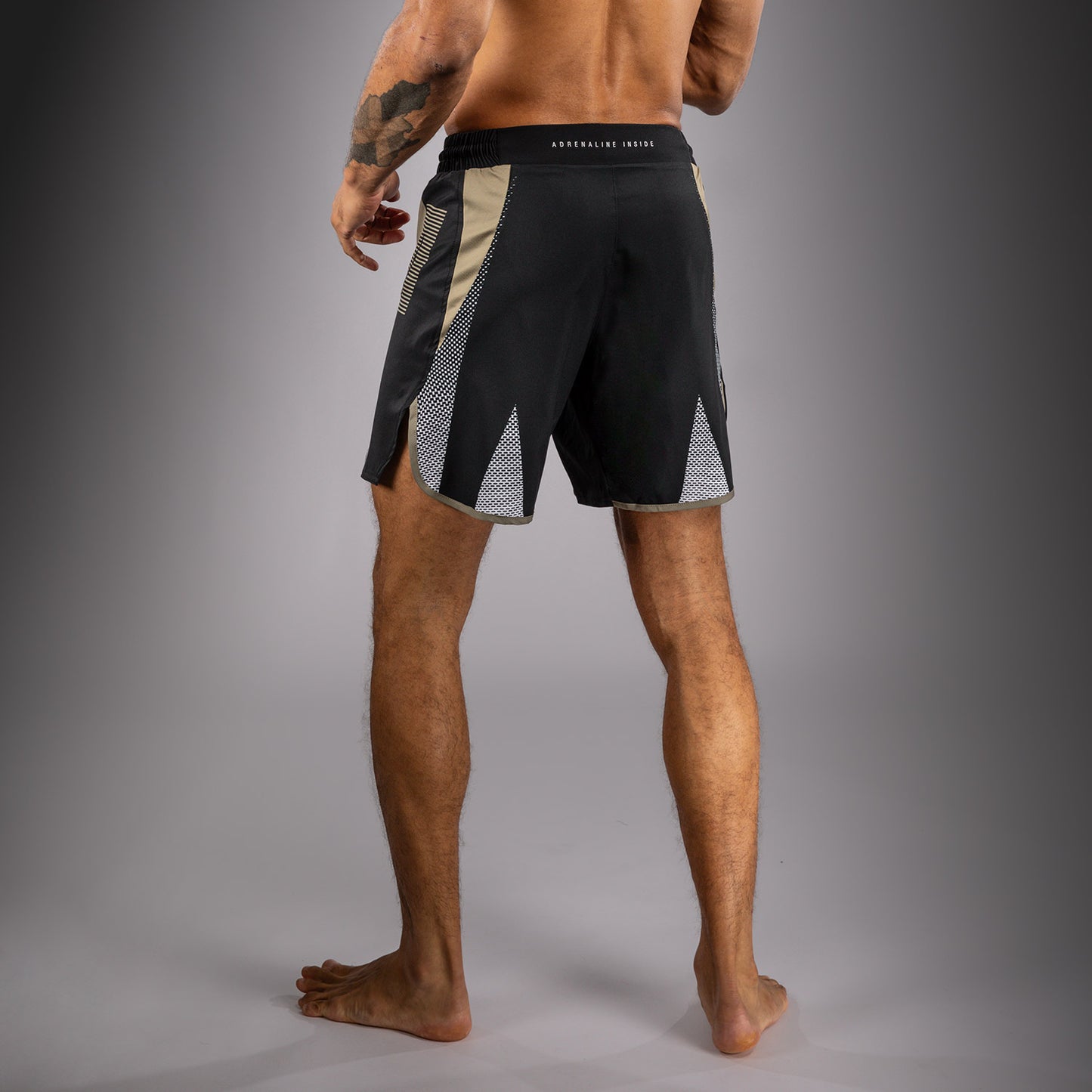 Venum Adrenaline Pantalones Cortos de Lucha – Negro/Arena