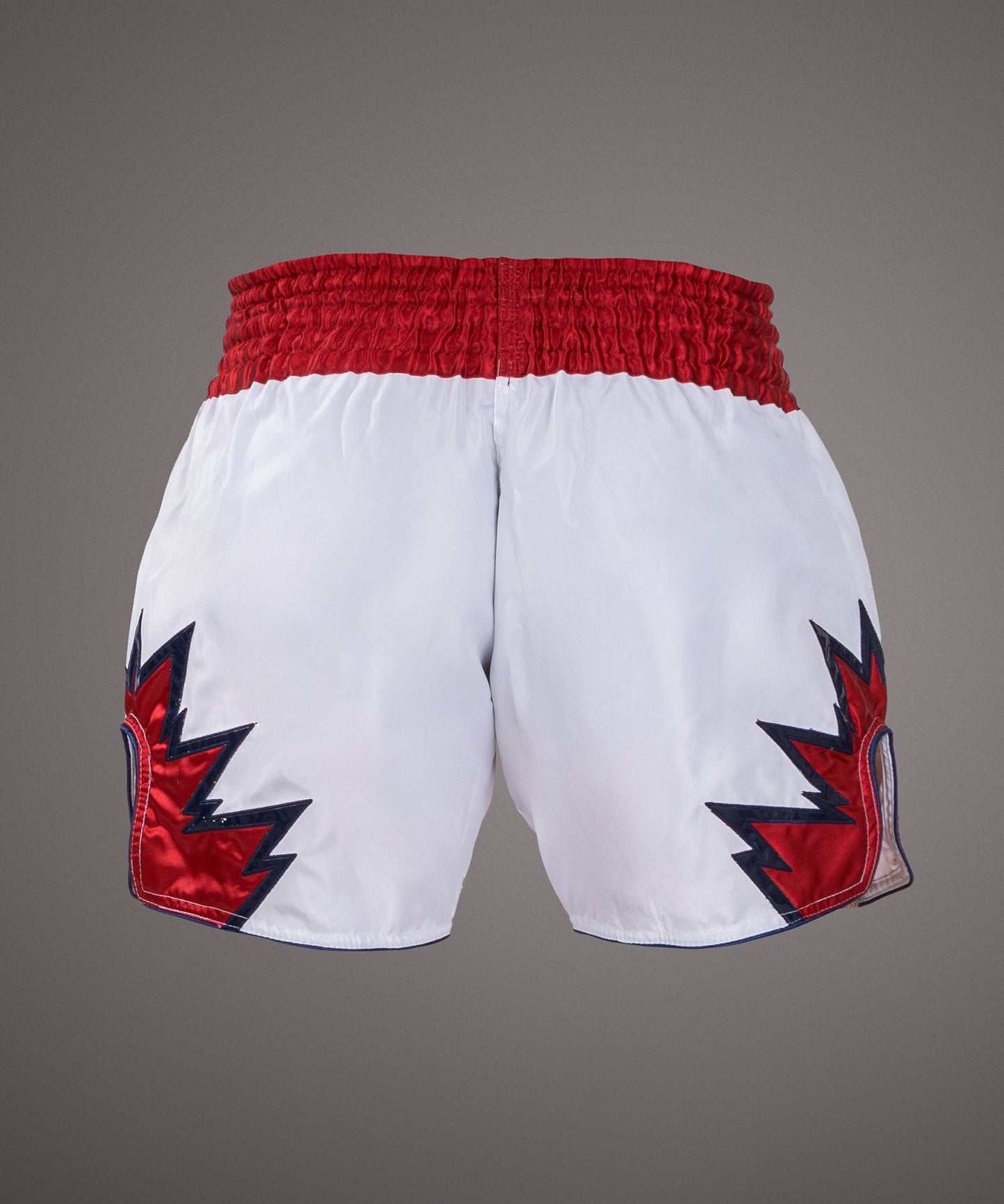 Venum Inferno Pantalones cortos de Muay Thai - Blanco/Rojo