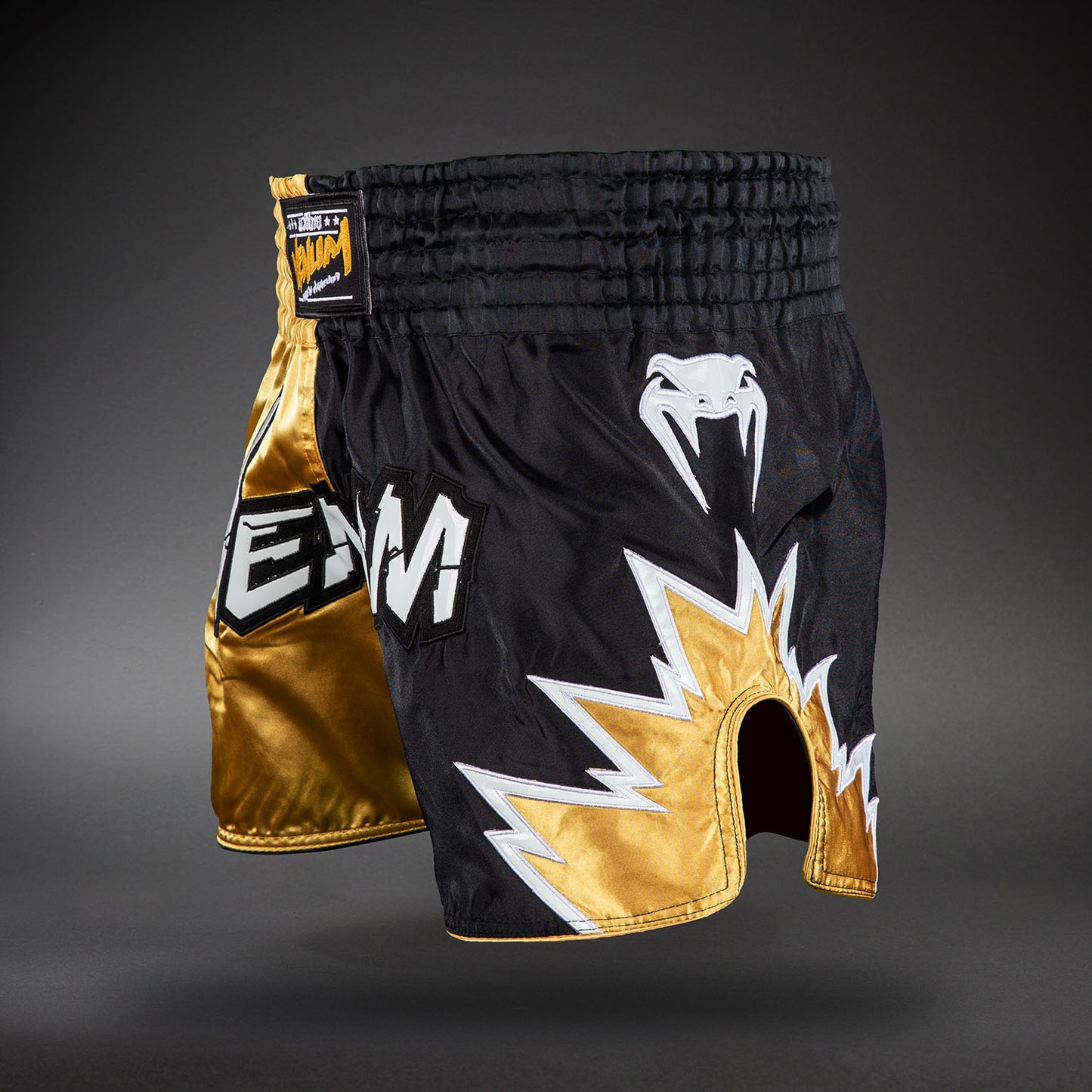 Venum Inferno 2.0 Pantalones Cortos de Muay Thai - Negro/Oro