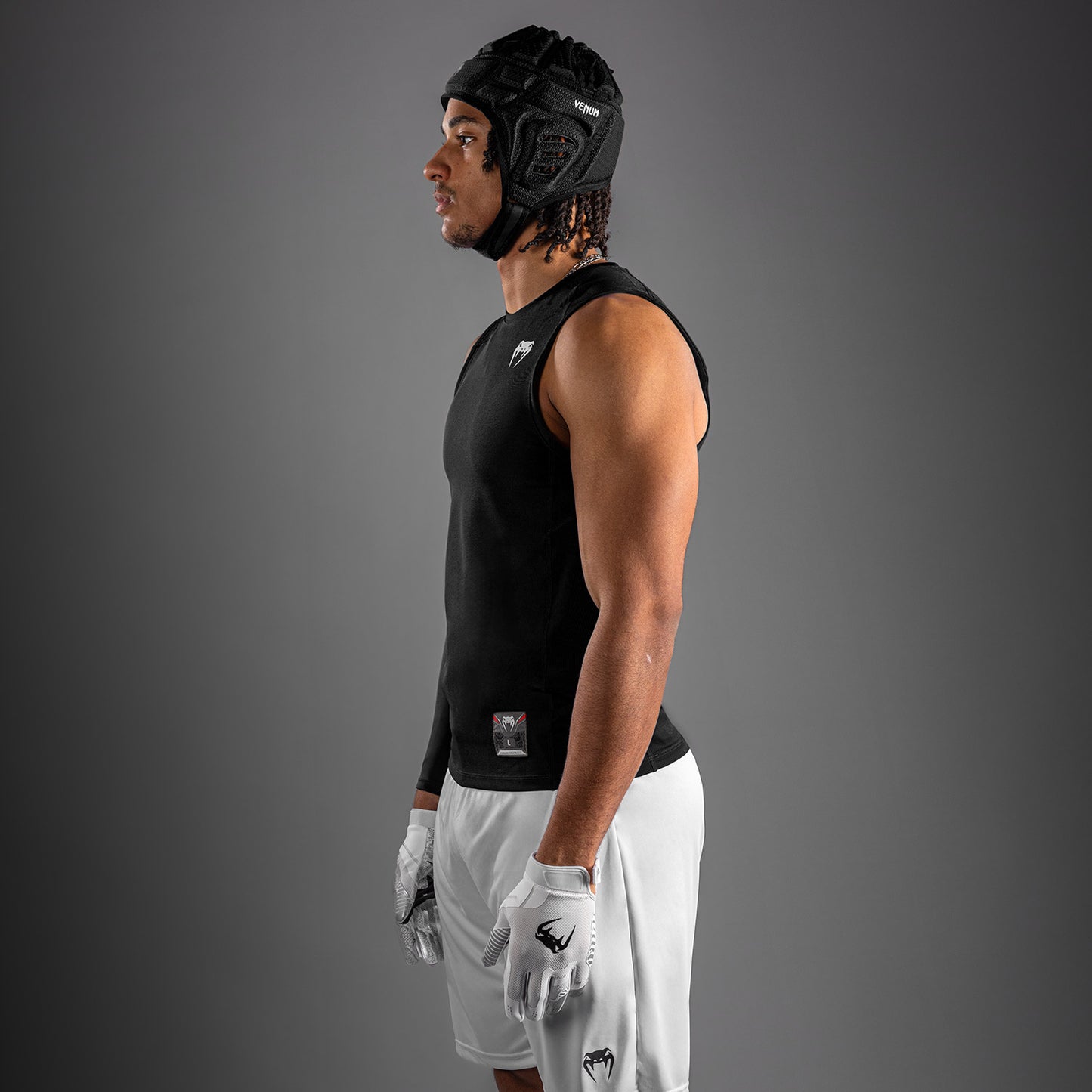 Venum Elite Fútbol Camiseta de Compresión Sin Mangas - Negro