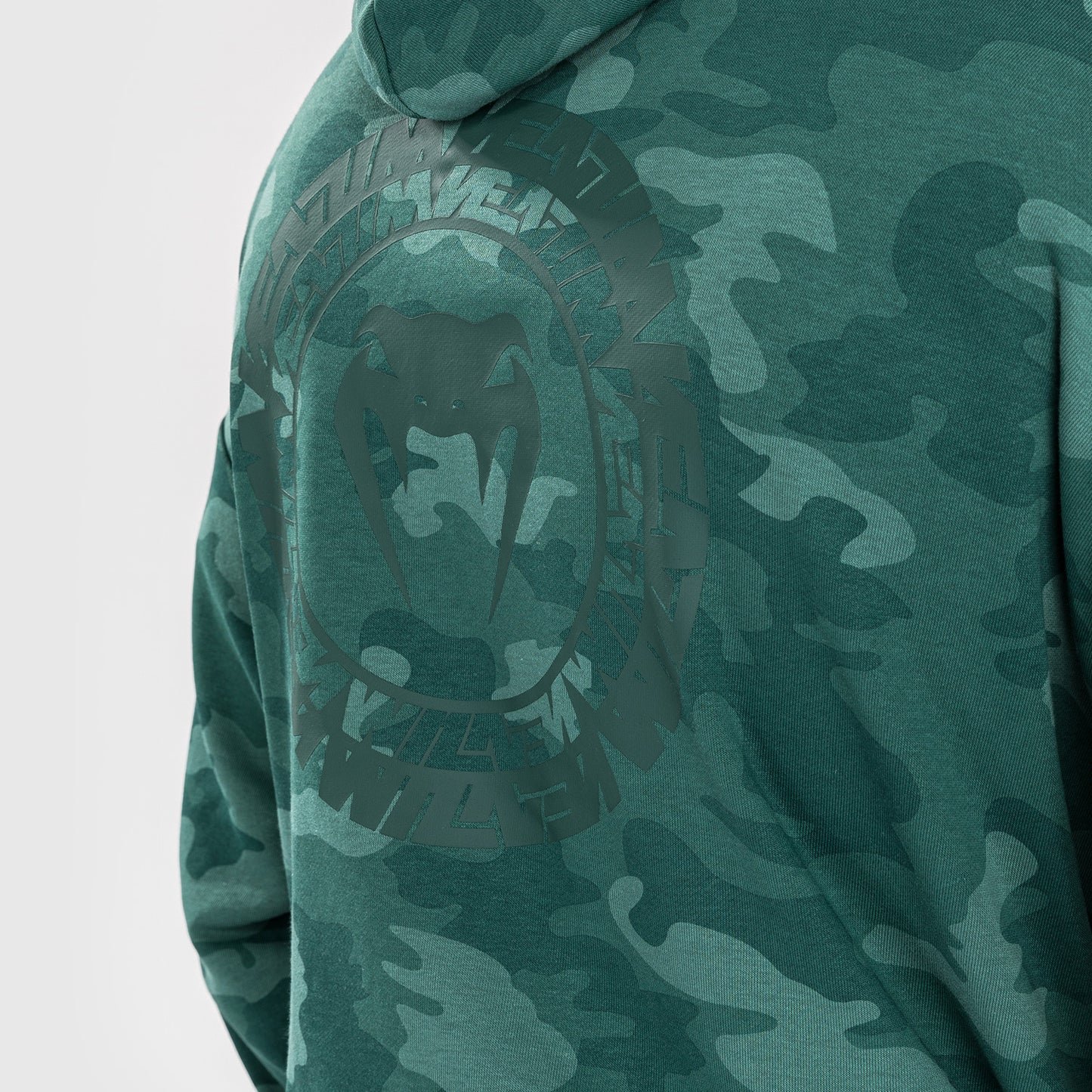 Venum Vortex XL Sudadera Con Capucha para Hombre - Camuflaje Turquesa