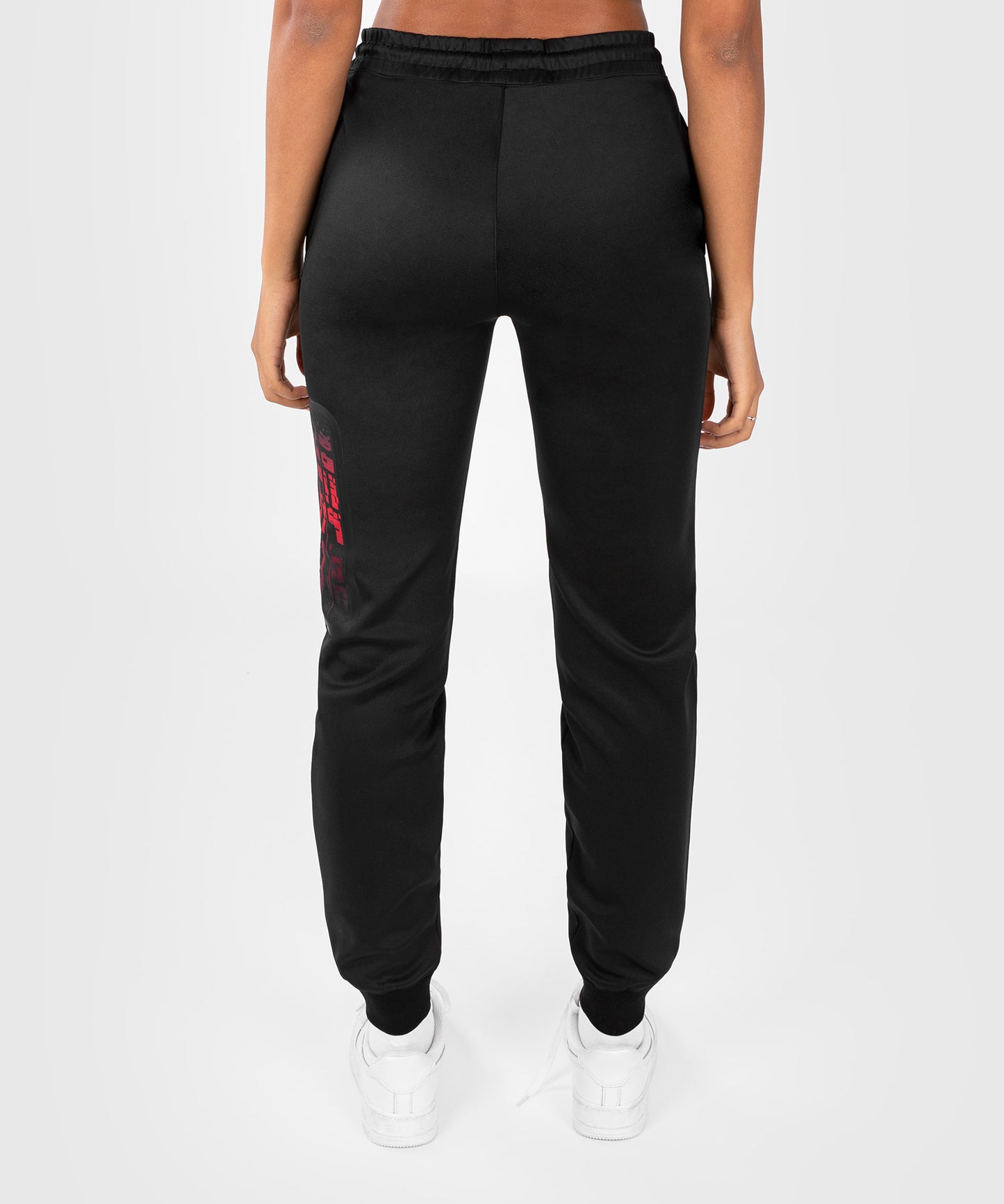 UFC Venum Performance Institute 2.0 Pantalón de Chándal para Mujer - Negro/Rojo