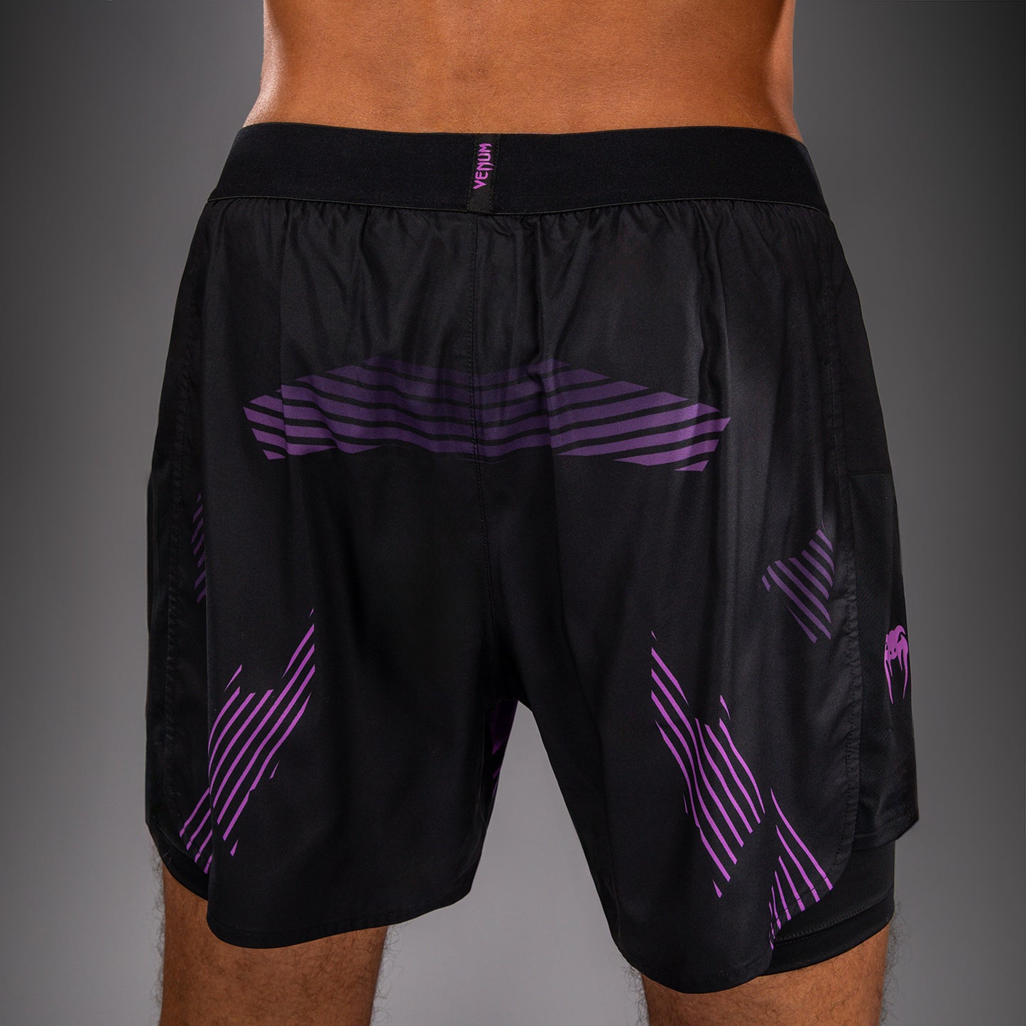 Venum No-Gi 6.0 Pantalón Corto de Entrenamiento - Negro/Morado