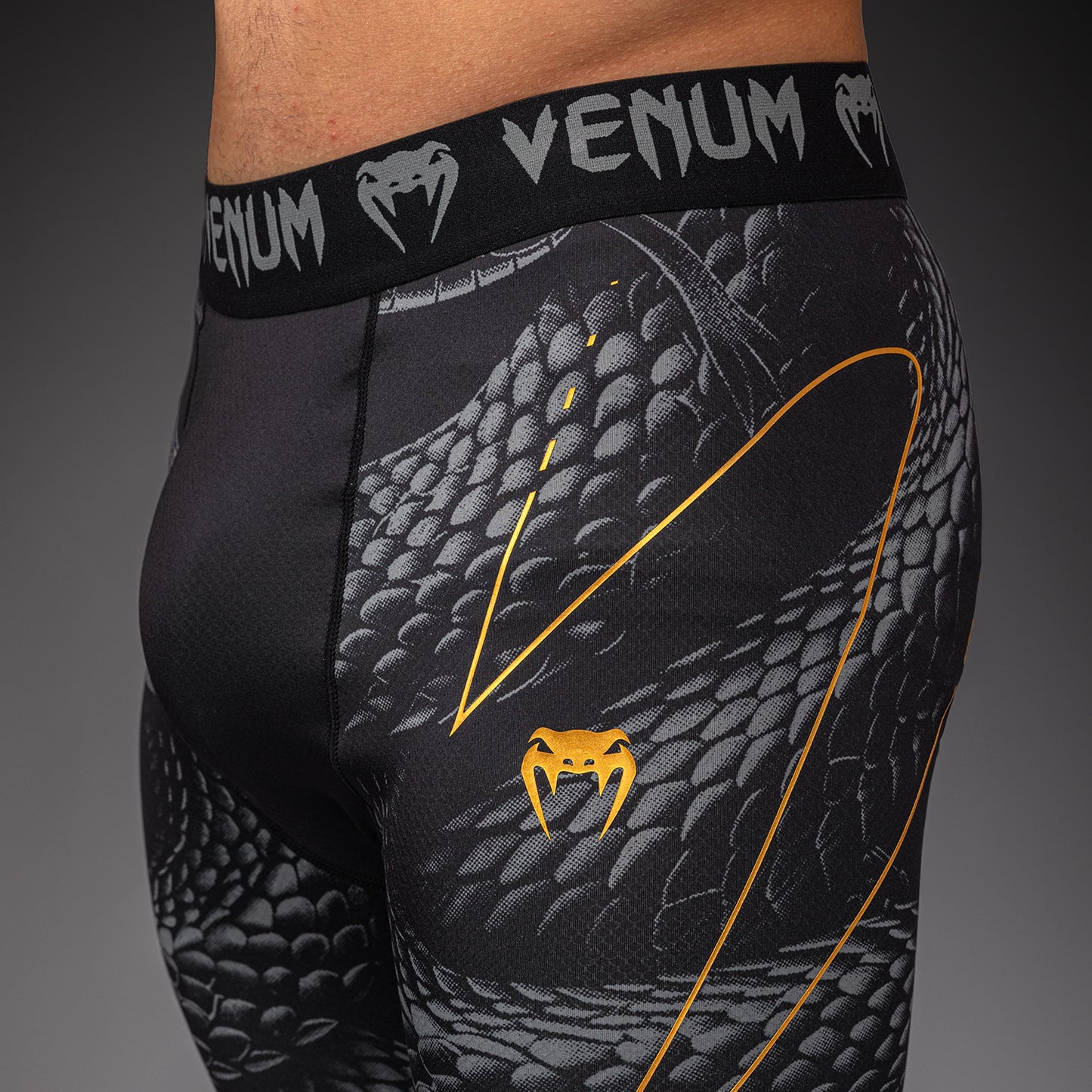 Venum Matupa Spats - Negro/Gris/Oro