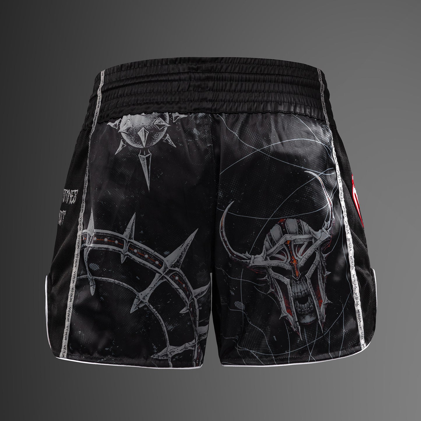 Venum Gladiator 5.0 Pantalones Cortos De Muay Thai - Negro/Naranja Neón