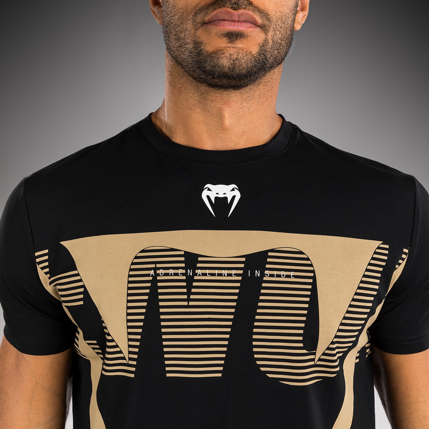 Venum Adrenaline Camiseta – Negro/Arena