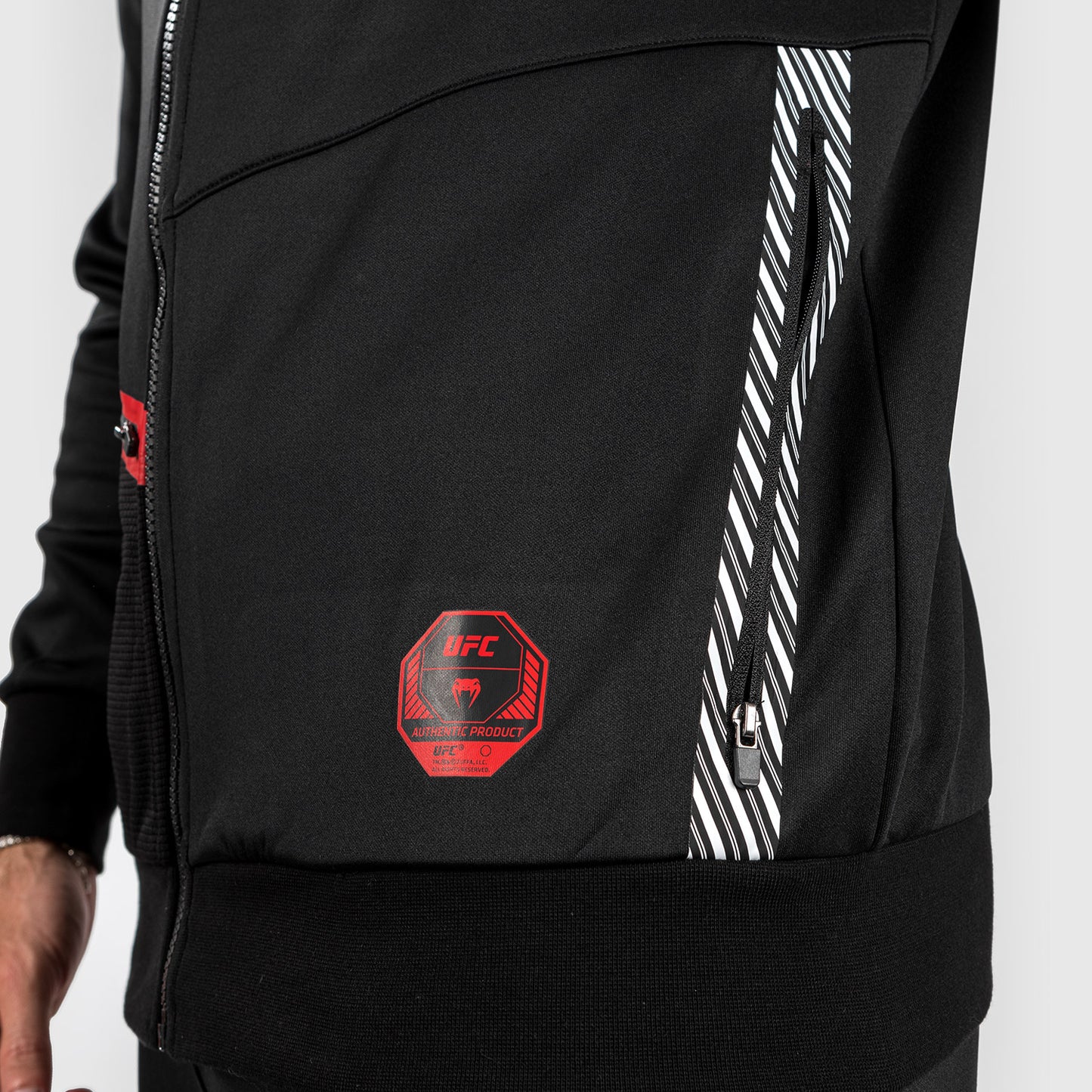 UFC Adrenaline by Venum Fight Week Sudadera con cremallera para Hombre - Negra