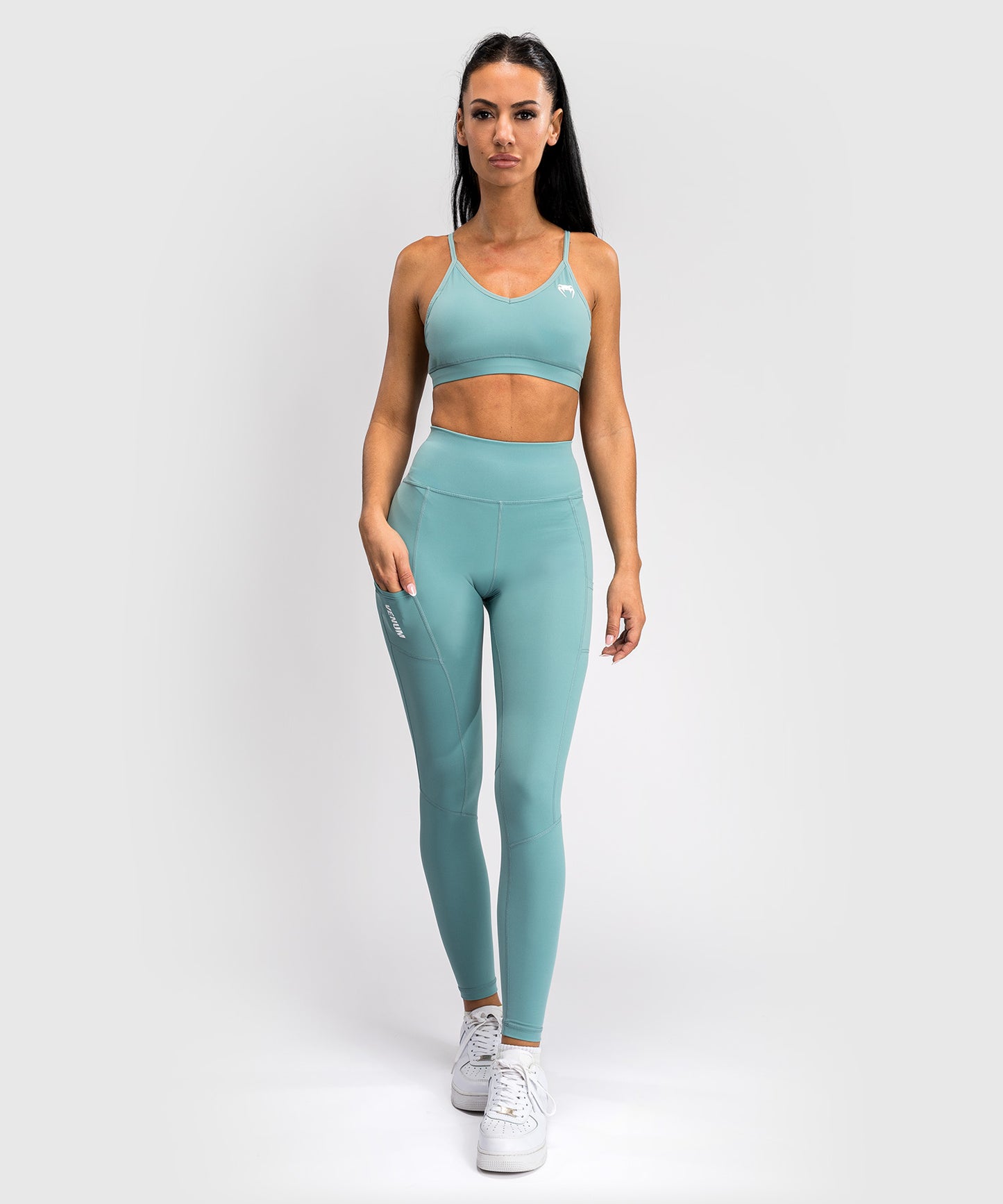 Venum Essential Leggings de Rendimiento es para Mujer - Verde Aqua
