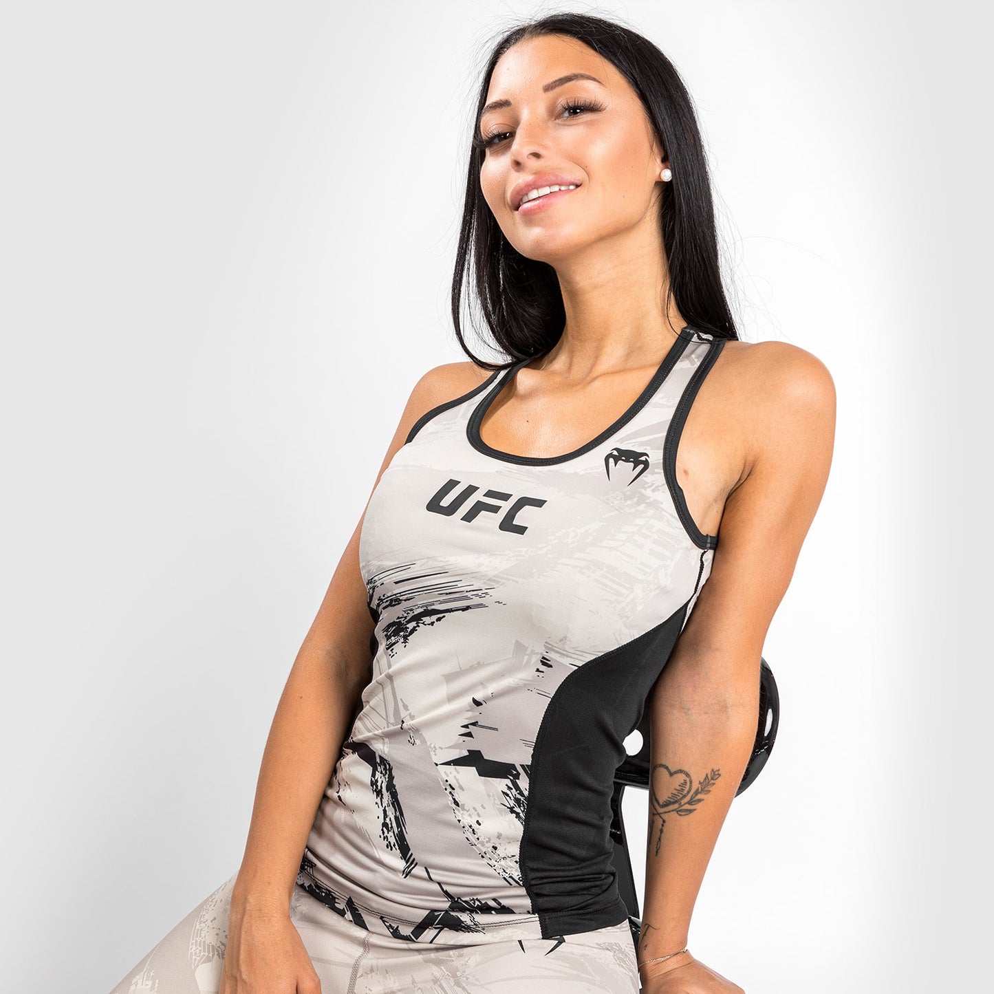 Camiseta de tirantes UFC Venum Authentic Fight Week 2.0 Dry-Tech - Para Mujer - Arena