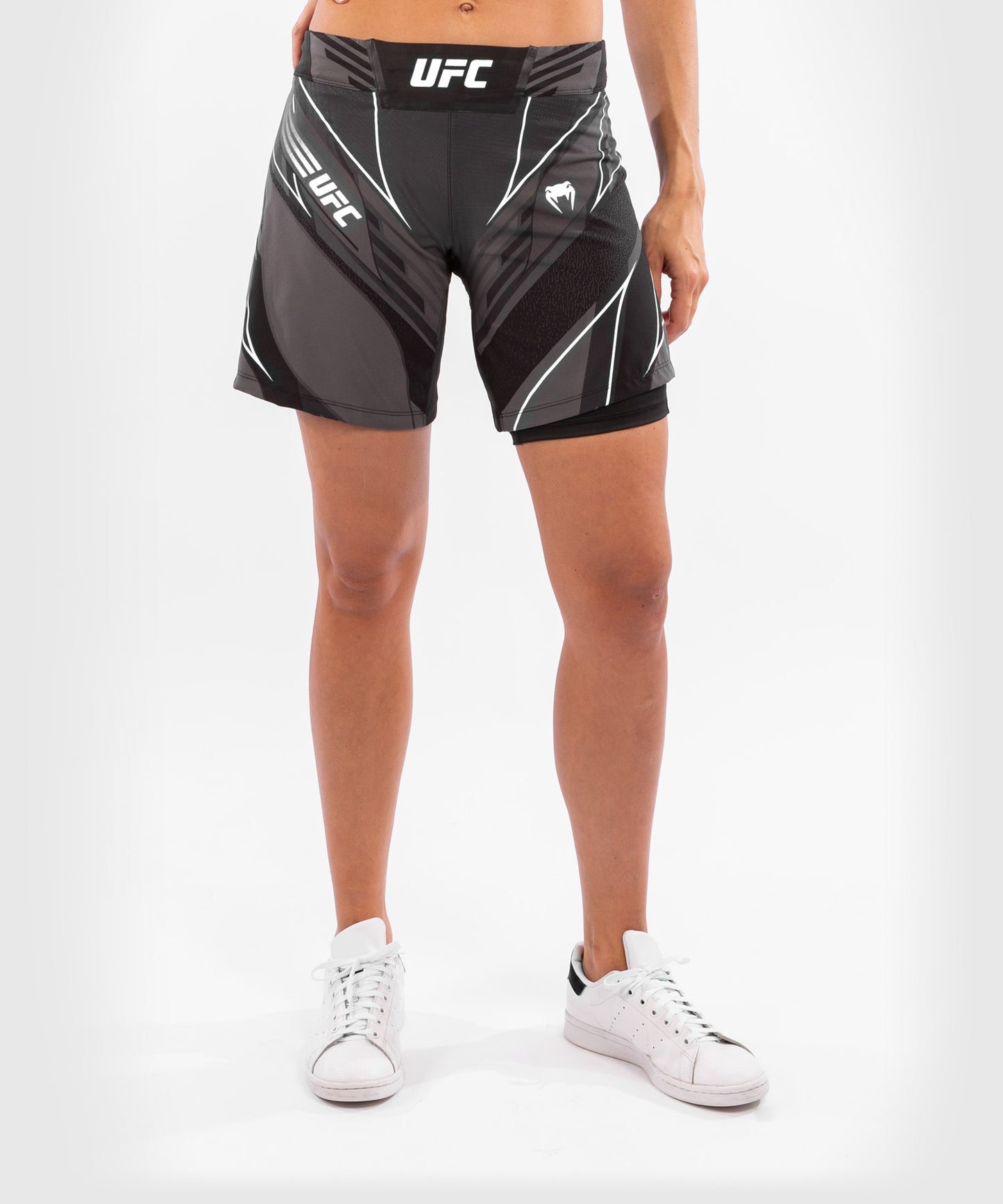 Pantalón De MMA Para Mujer Ufc Venum Authentic Fight Night – Modelo Largo - Negro