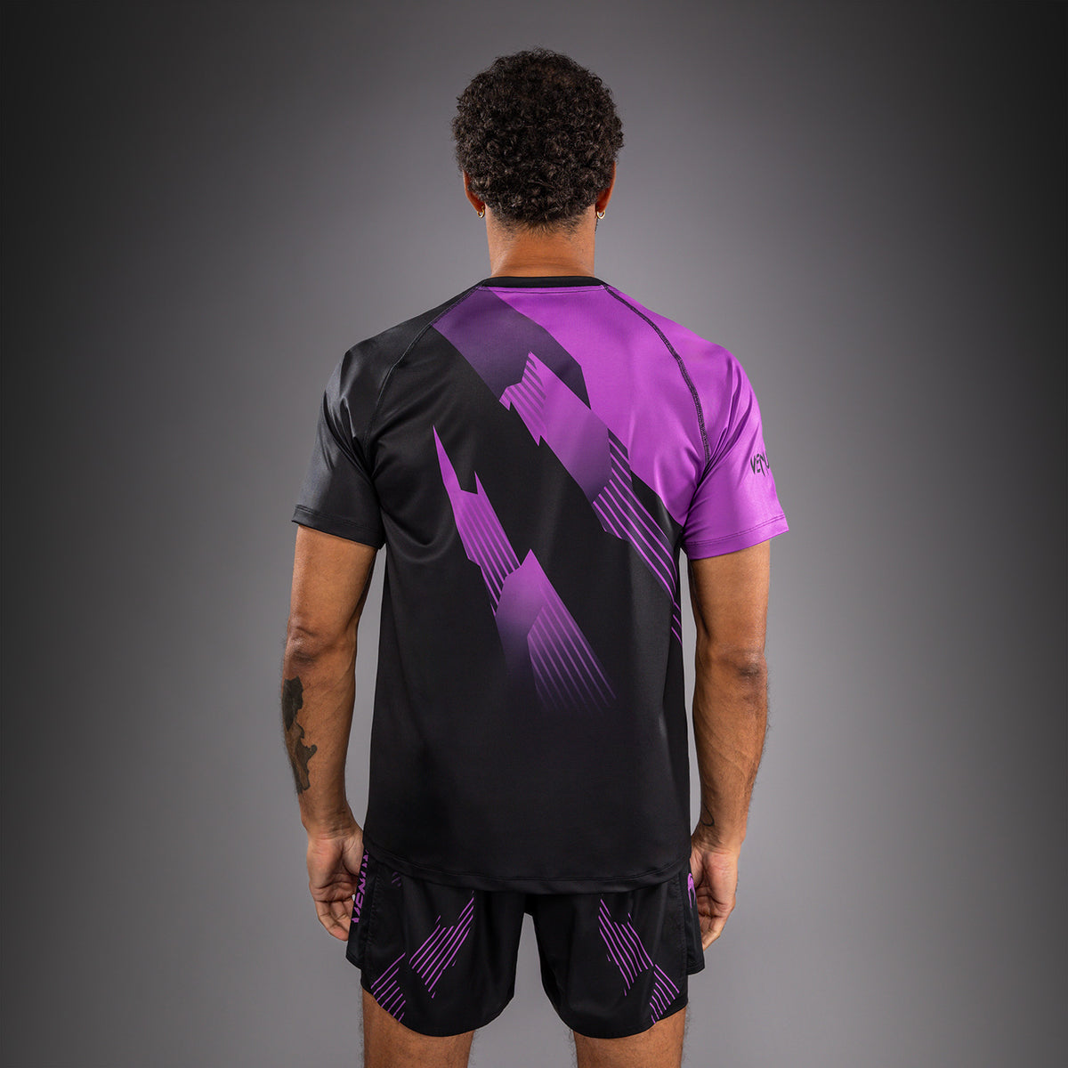 Venum No-Gi 6.0 Camiseta Dry Tech - Negro/Púrpura