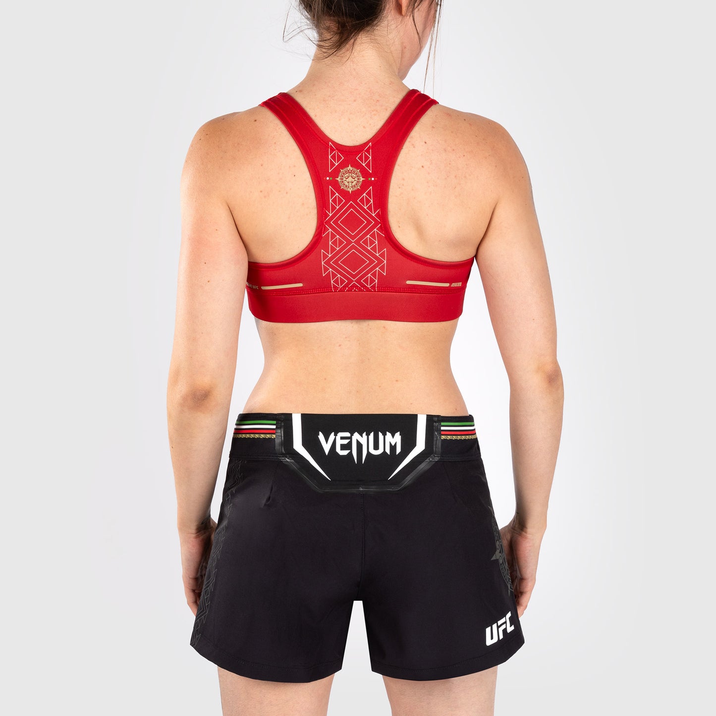 Noche UFC by Venum Authentic Fight Night Sujetador deportivo para mujer - Rojo