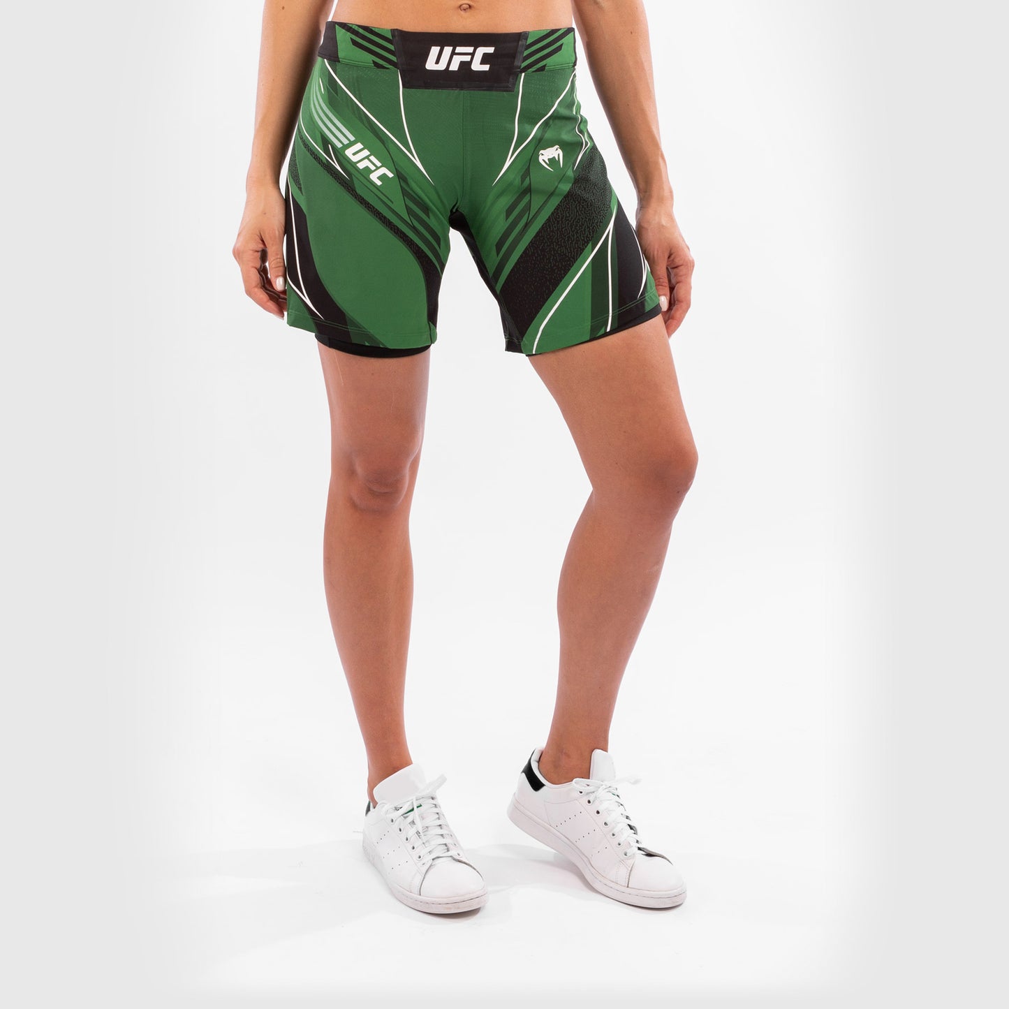Pantalón De MMA Para Mujer Ufc Venum Authentic Fight Night – Modelo Largo - Verde