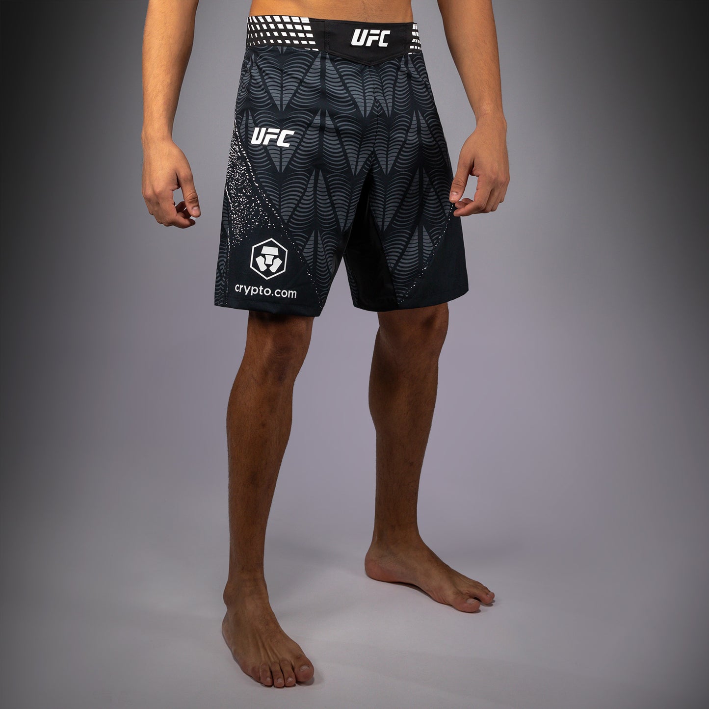 UFC Zenith by Venum Authentic Fight Night Short de pelea ajuste largo Hombre - Negro