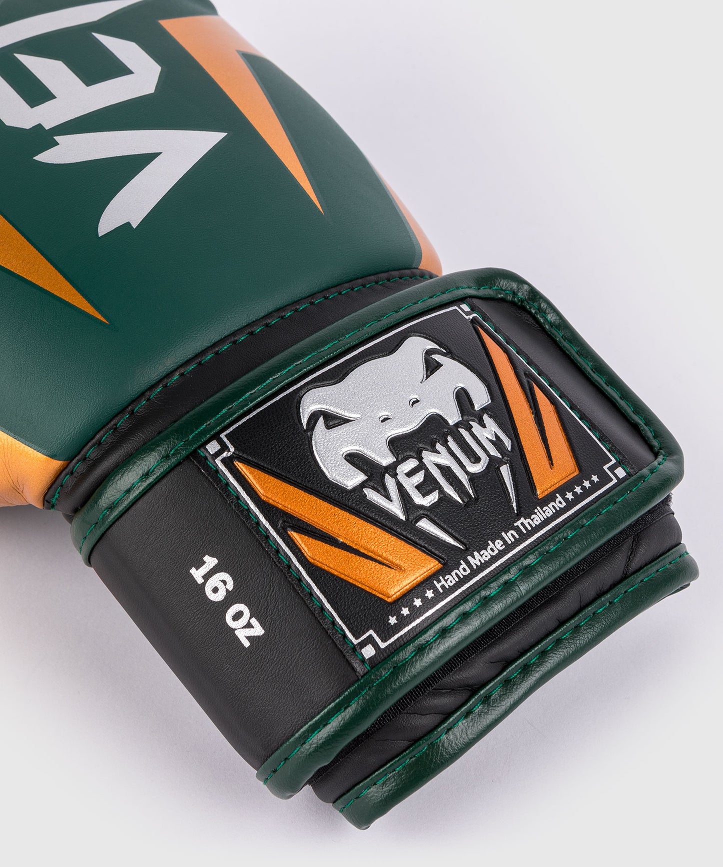 Venum Elite Guantes de boxeo - Verde/Bronce/Plata