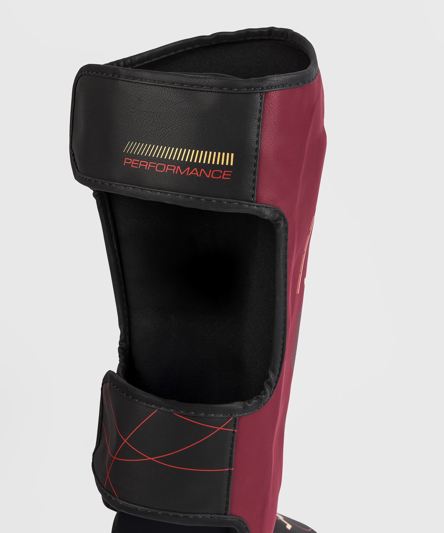 Venum Tactical XT Espinilleras - Negro/Burdeos/Oro