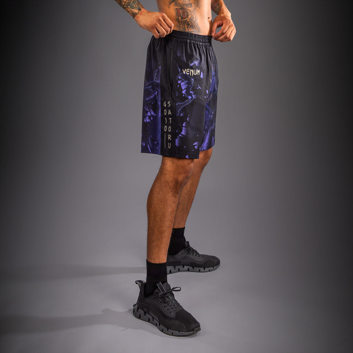 Jujutsu Kaisen x Venum Gojo Short de Entrenamiento – Morado