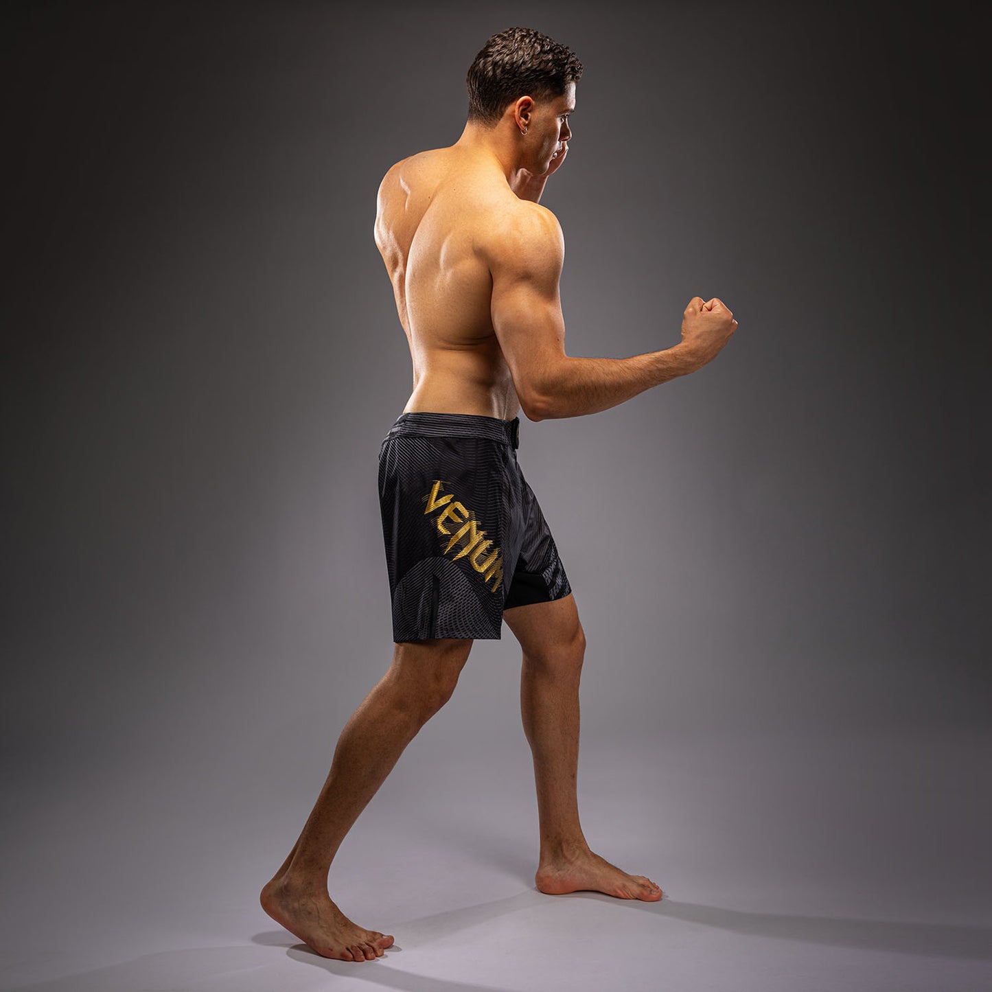 Venum Galactic 3.0 Pantalón Corto de Combate - Negro/Oro