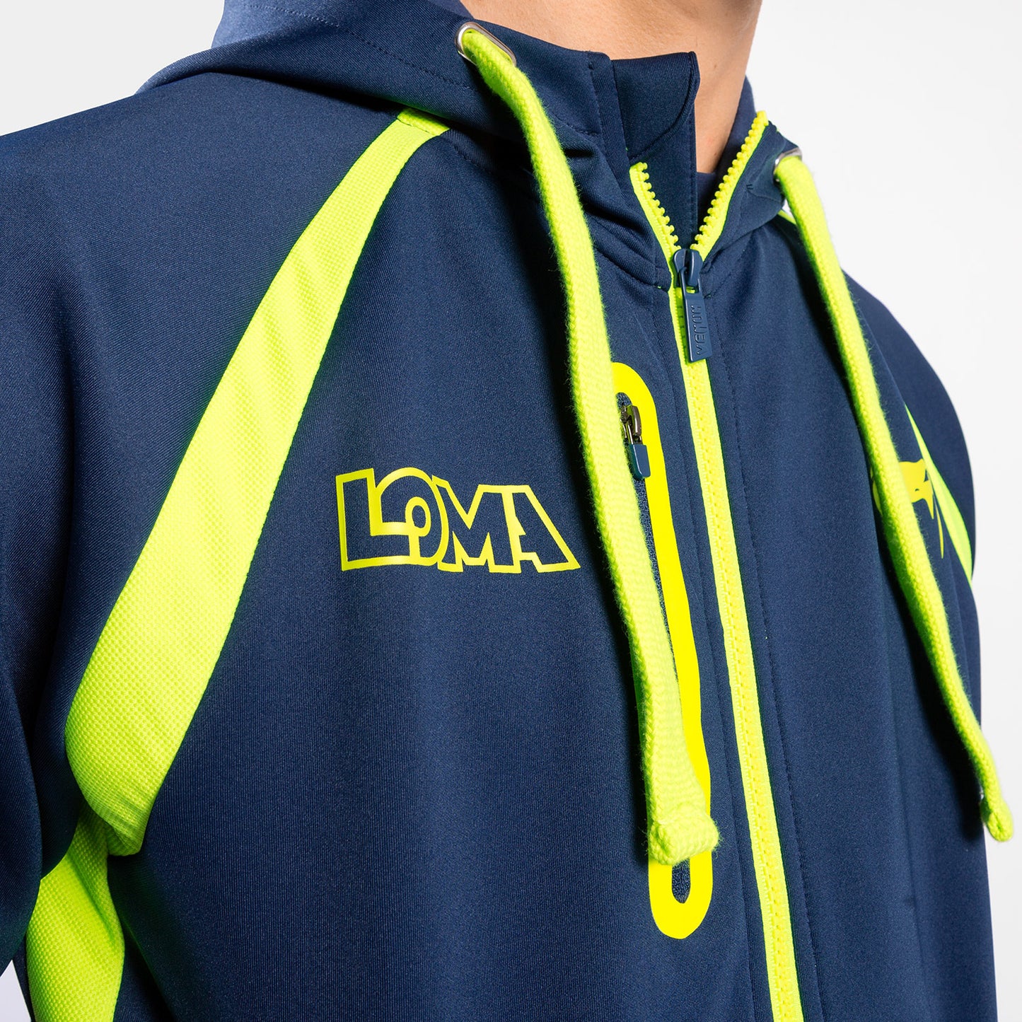 Venum Origins Sudadera con Capucha Loma Edition - Azul/Amarillo