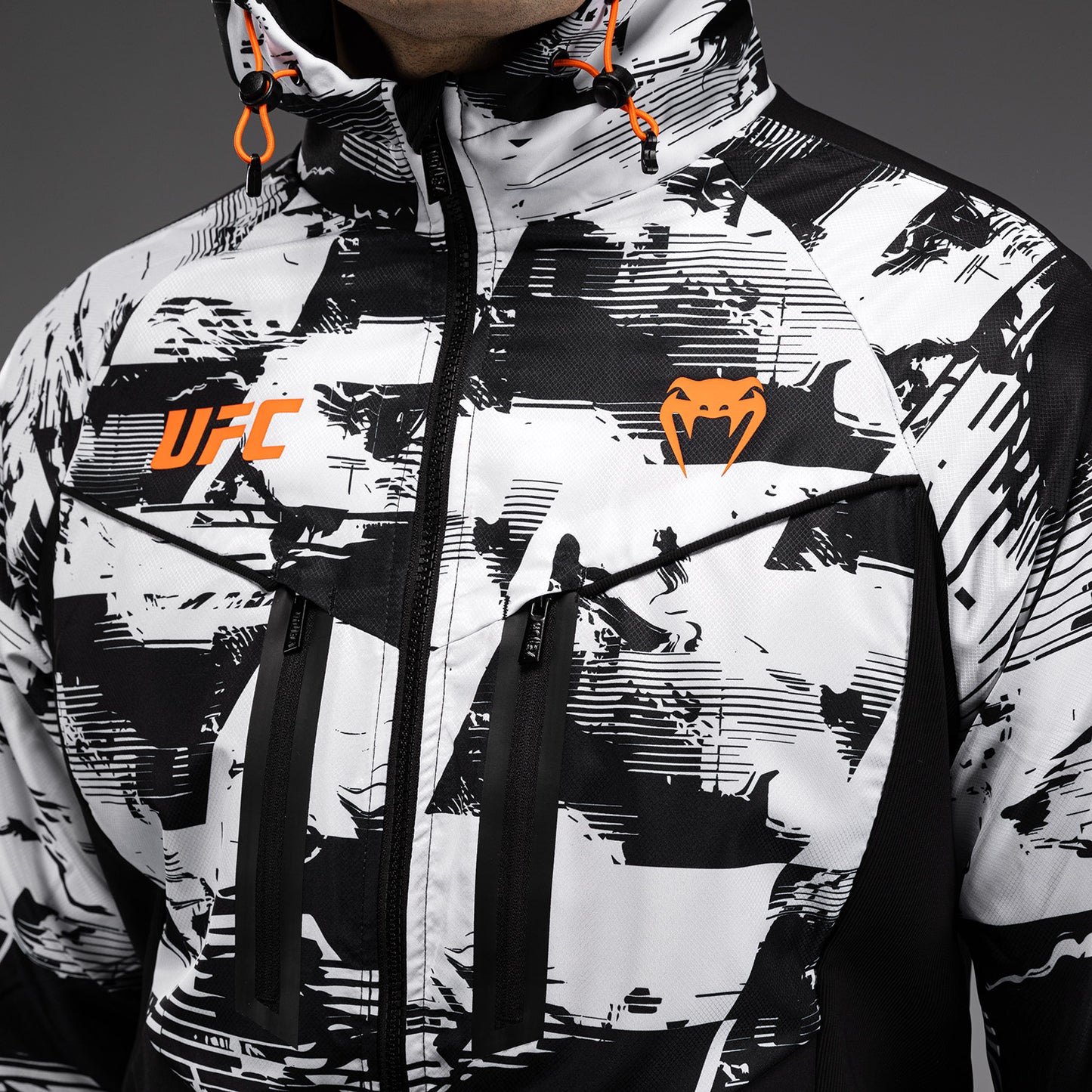 UFC Zenith by Venum Authentic Fight Week Sudadera con cremallera Hombre - Blanco