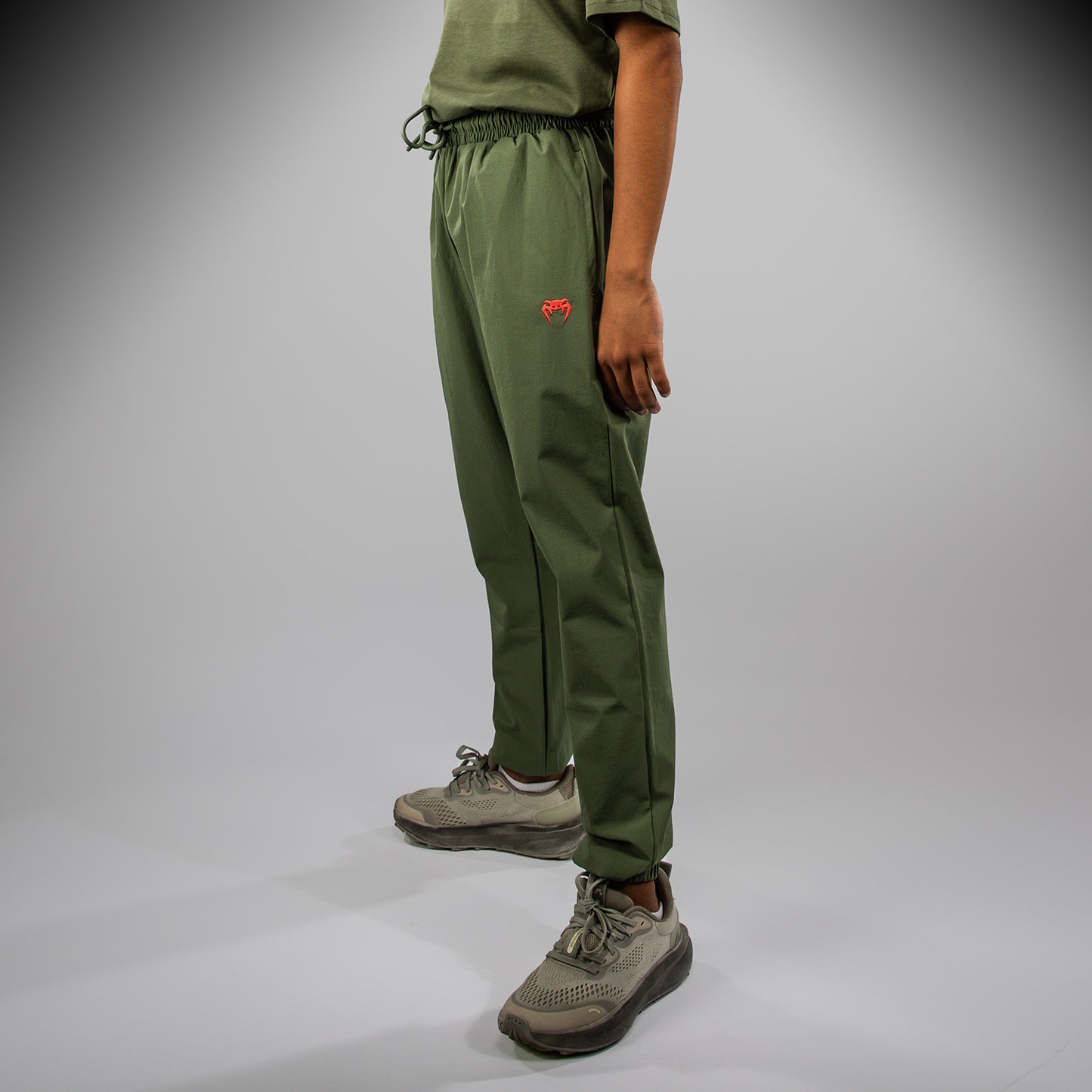 Venum Vectra Joggers para Niños - Verde Militar/Naranja