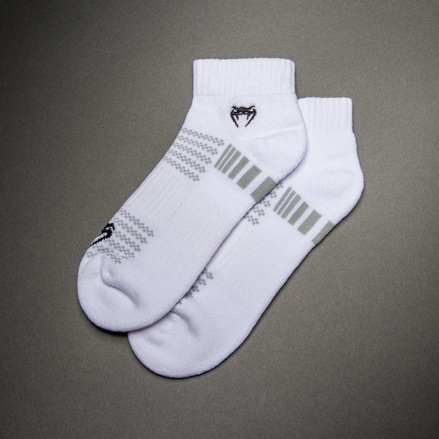 Venum Vector Pack 3 Calcetines Tobilleros - Blanco/Gris