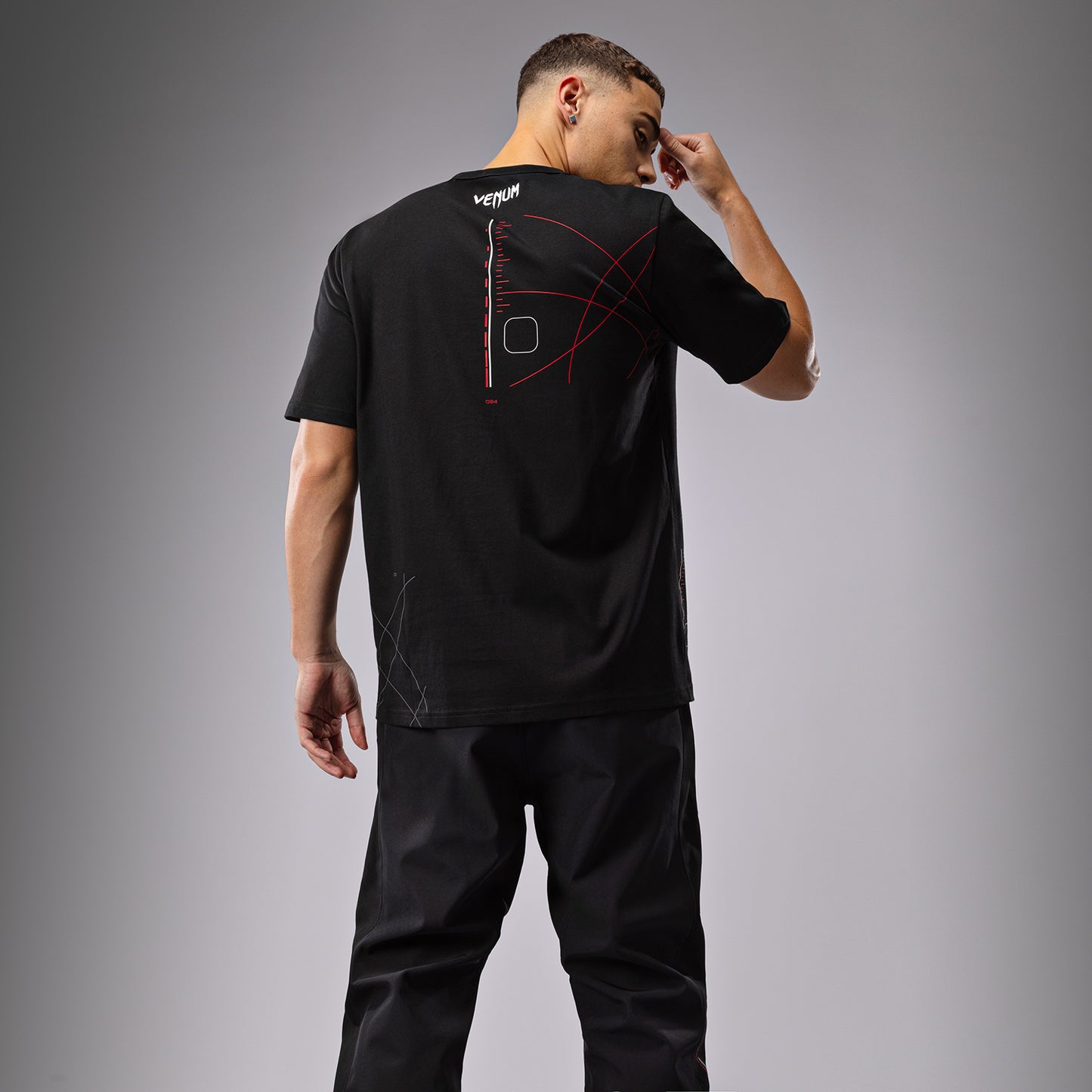 Venum Tactical XT Camiseta - Negro/Rojo
