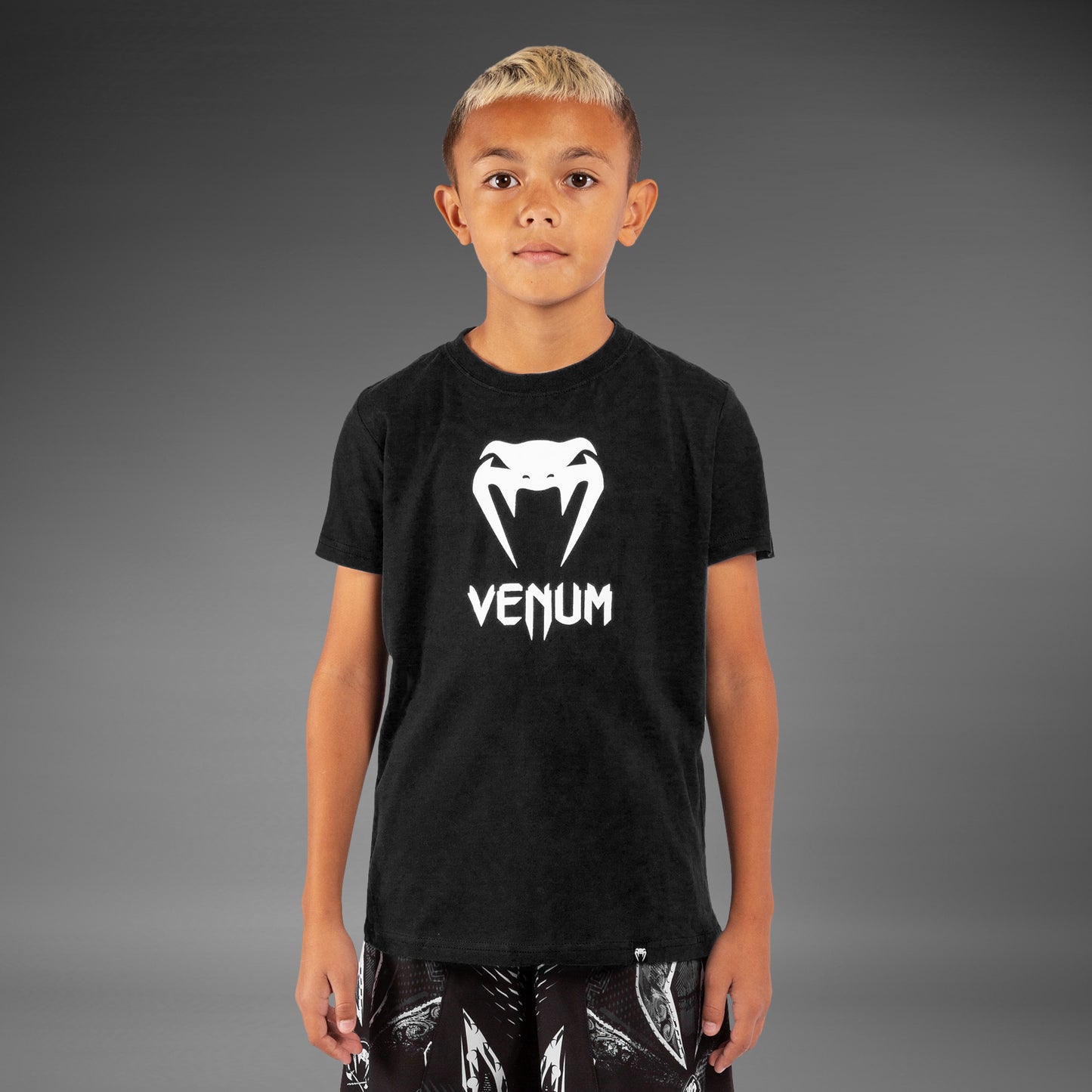 Camiseta Venum Classic - Niños - Negro