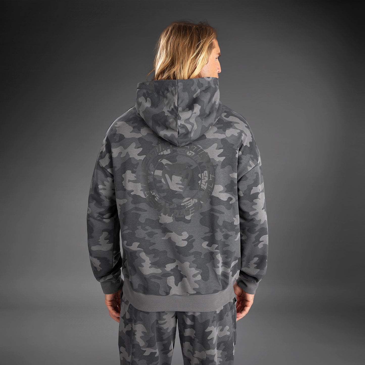 Venum Vortex XL Sudadera Con Capucha para Hombre - Camuflaje Antracita